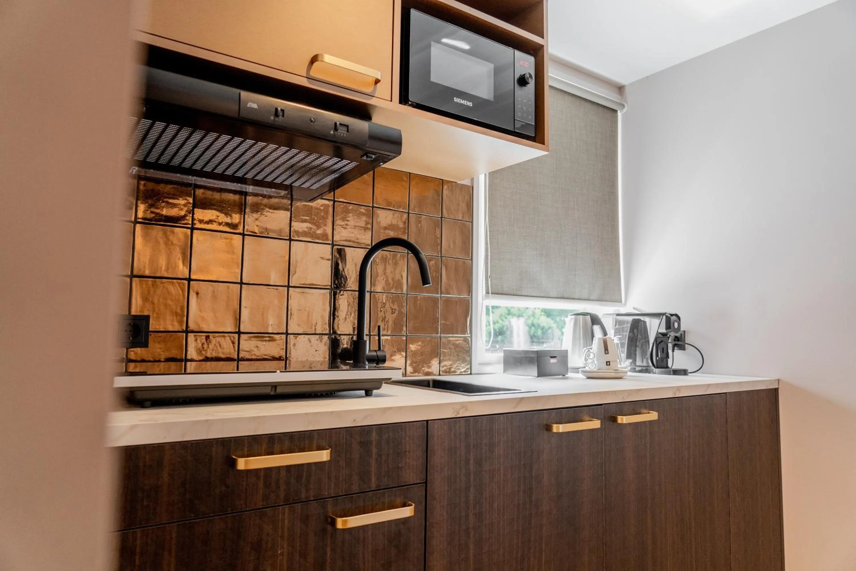 Coffee/tea facilities in Hotel Veere