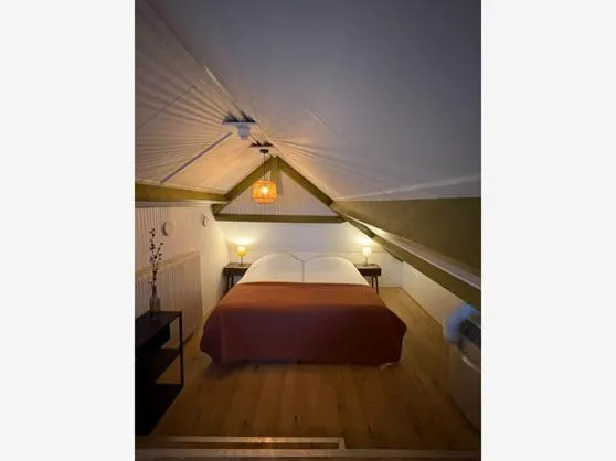 Bedroom, Bed in Hotel Veere