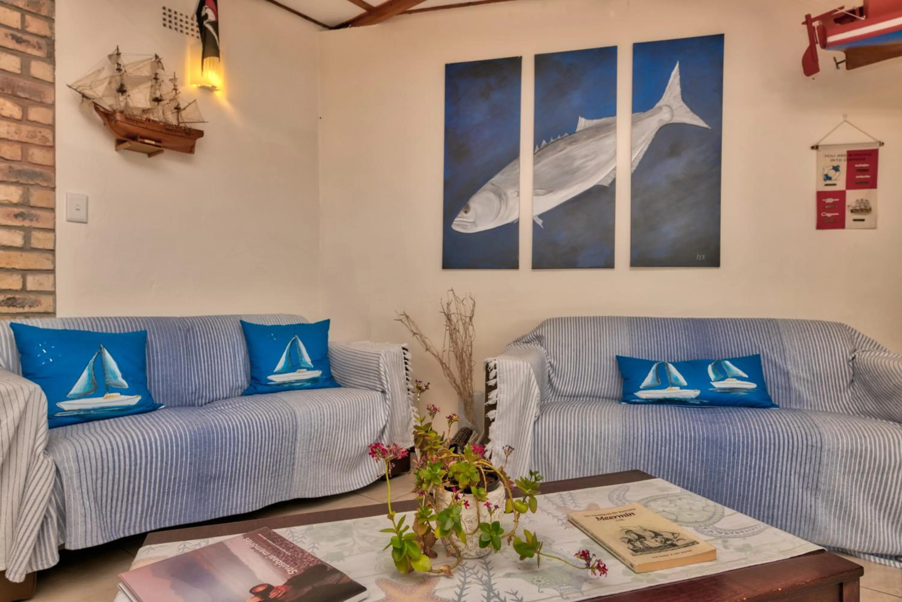 Seating area in Mermaid Guest House