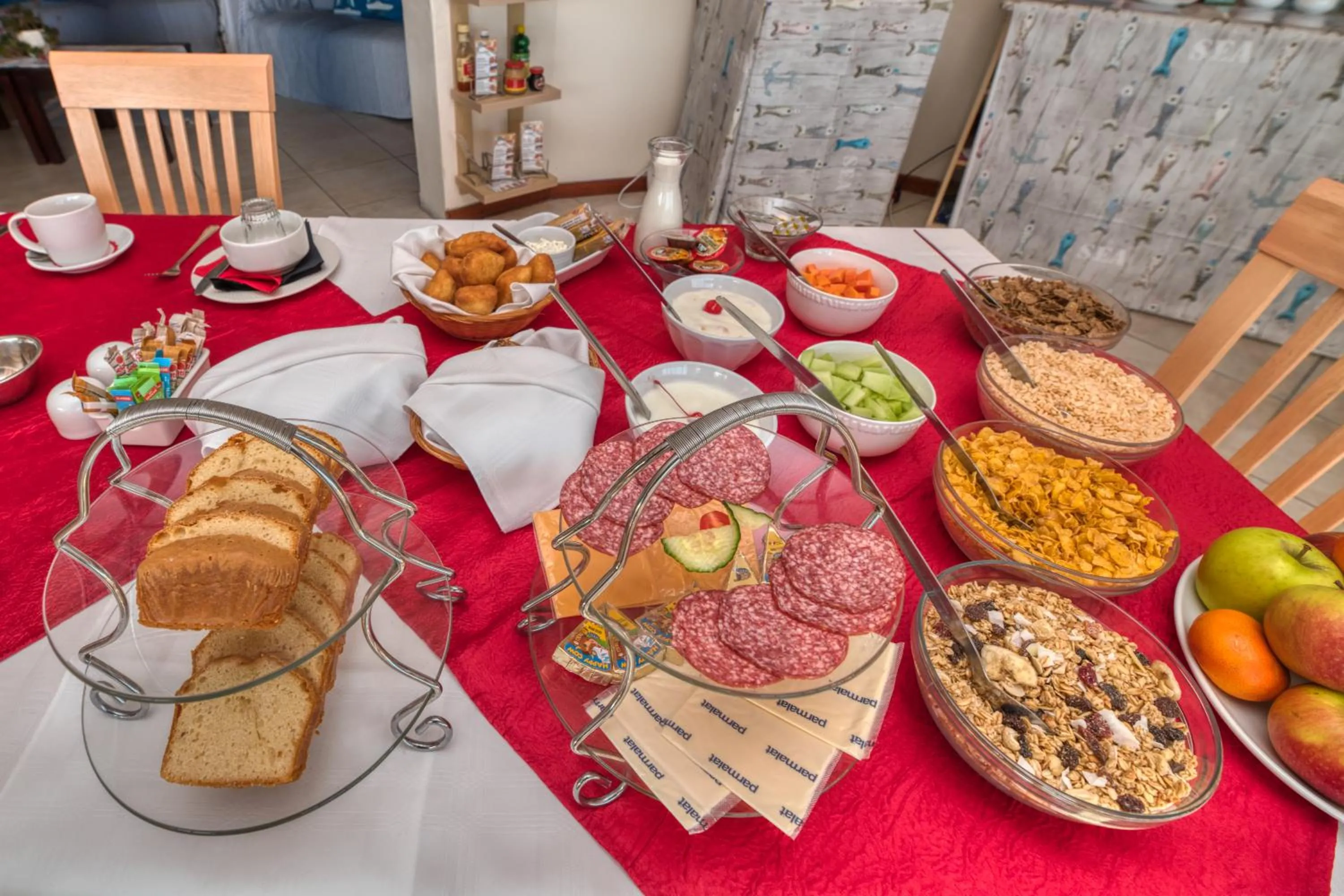 Food and drinks in Mermaid Guest House