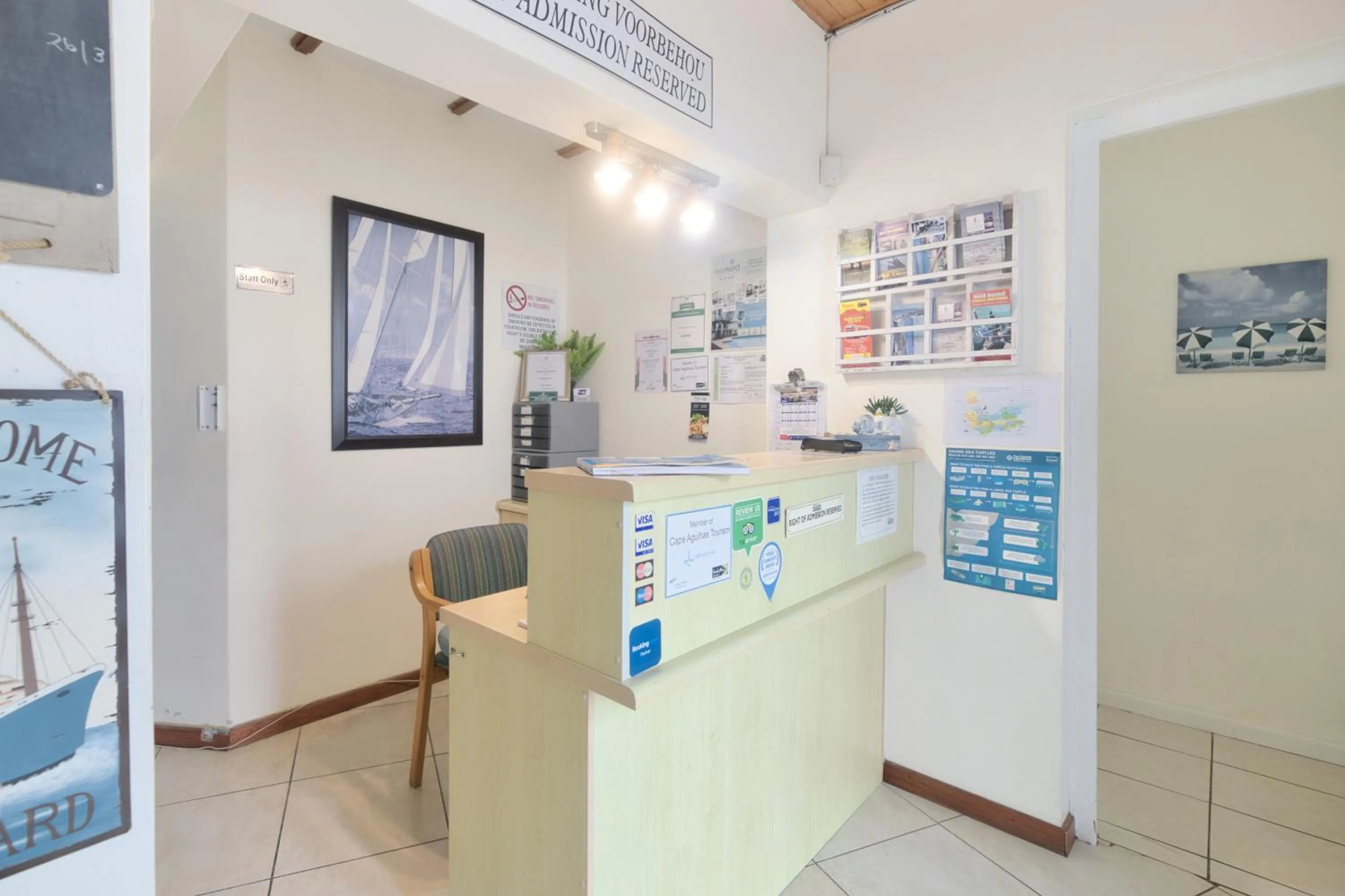 Lobby or reception in Mermaid Guest House