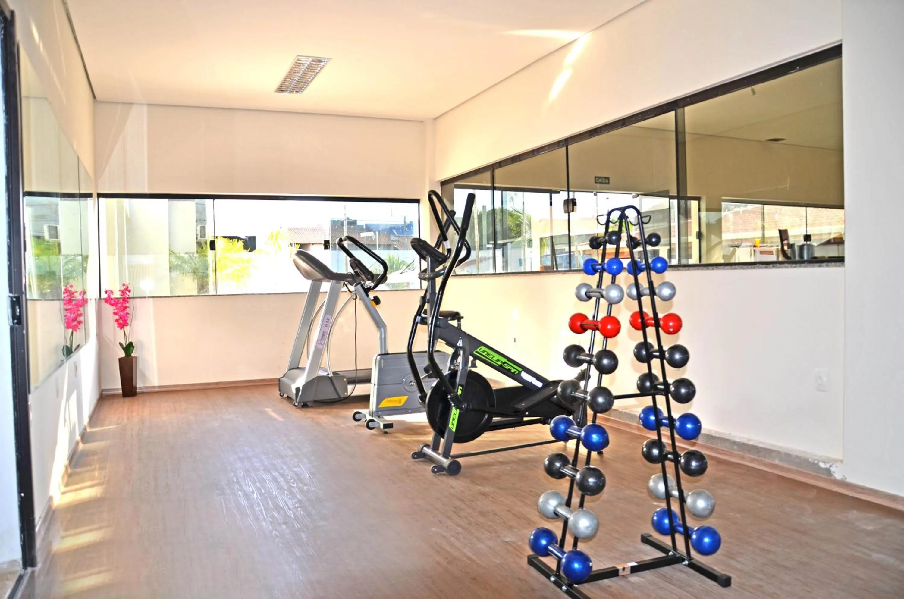 Fitness centre/facilities in Business Park Hotel