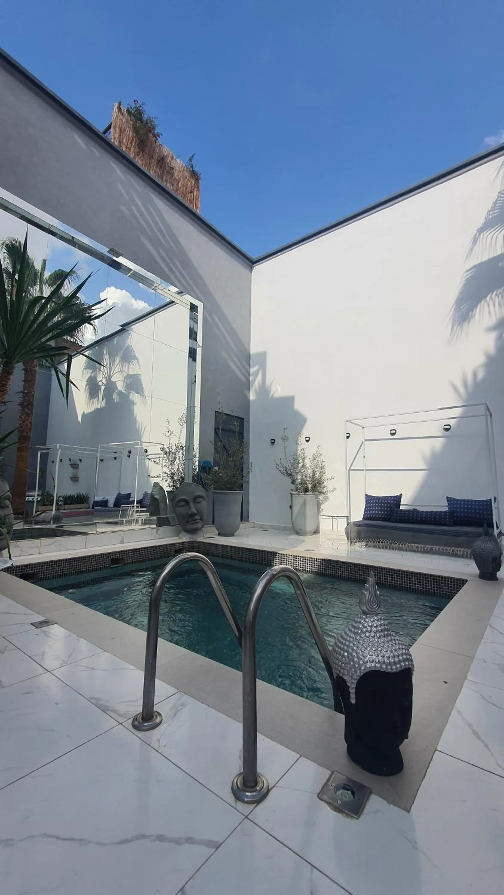 Patio in Riad VIP Bed & Breakfast