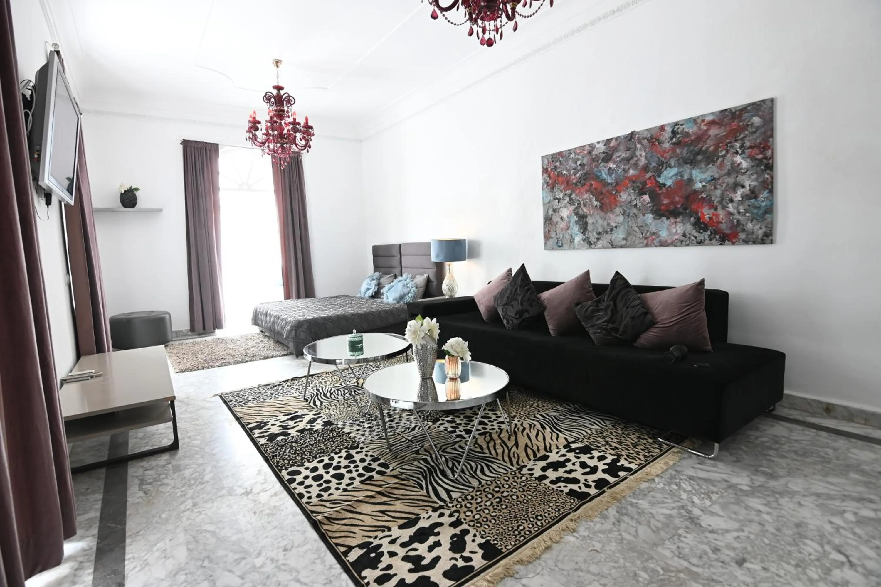 Seating area in Riad VIP Bed & Breakfast