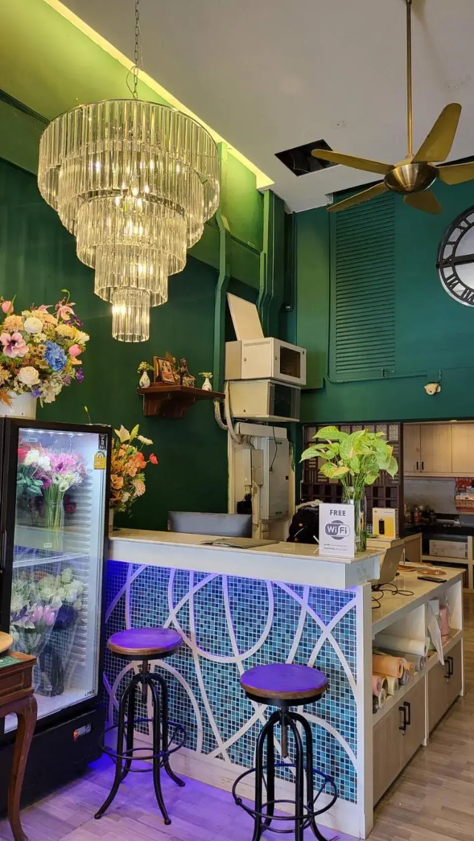 Lobby or reception in Terminal58hostel@town Lobby or reception in Terminal58hostel@town