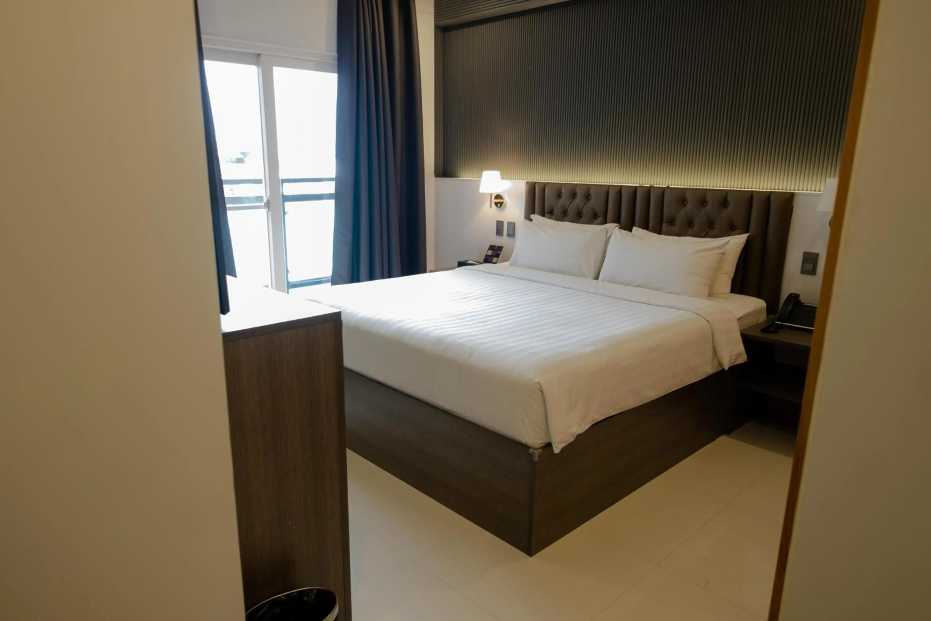 Bed in THE TIMES HOTEL