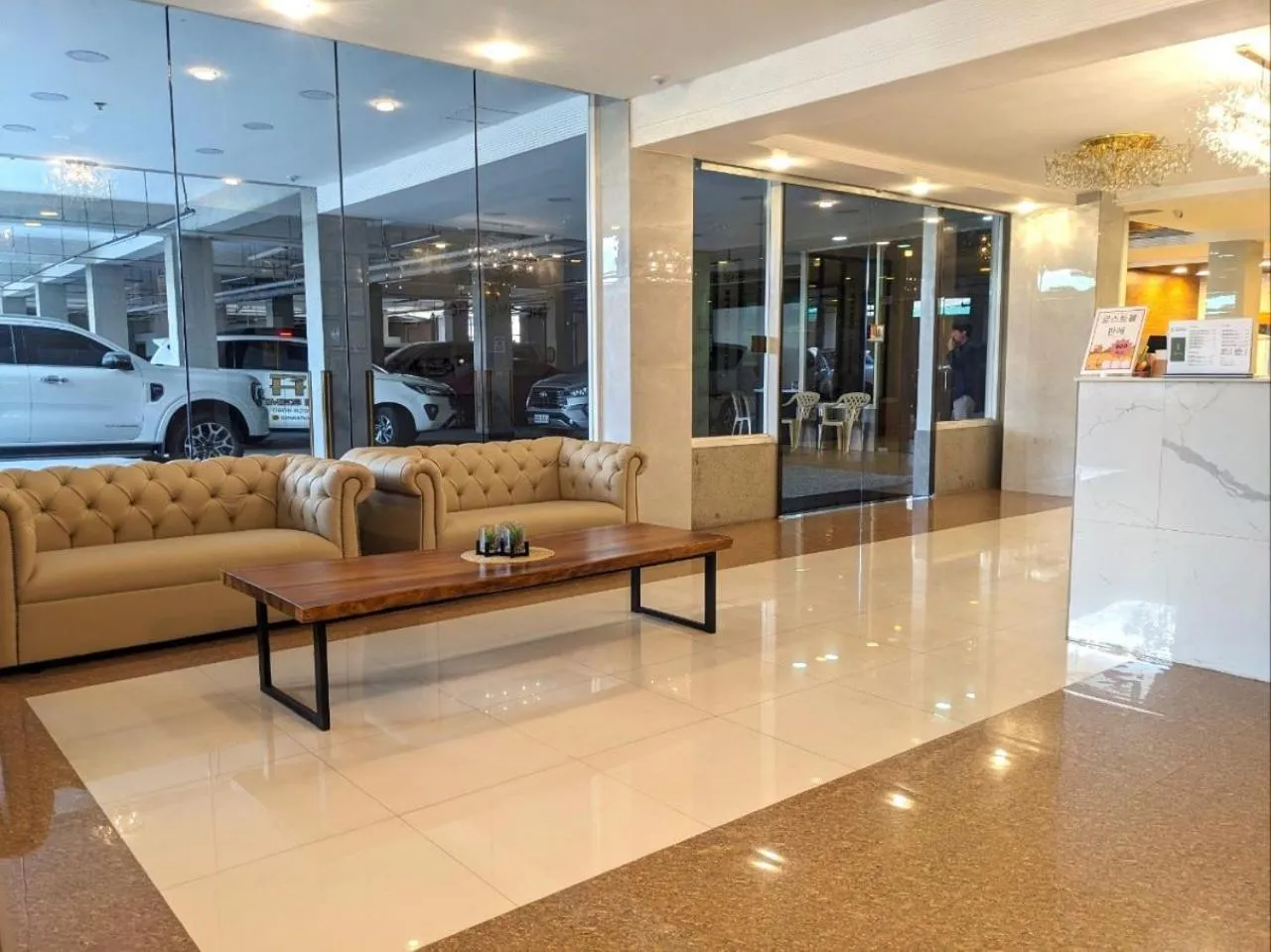 Lobby or reception in THE TIMES HOTEL