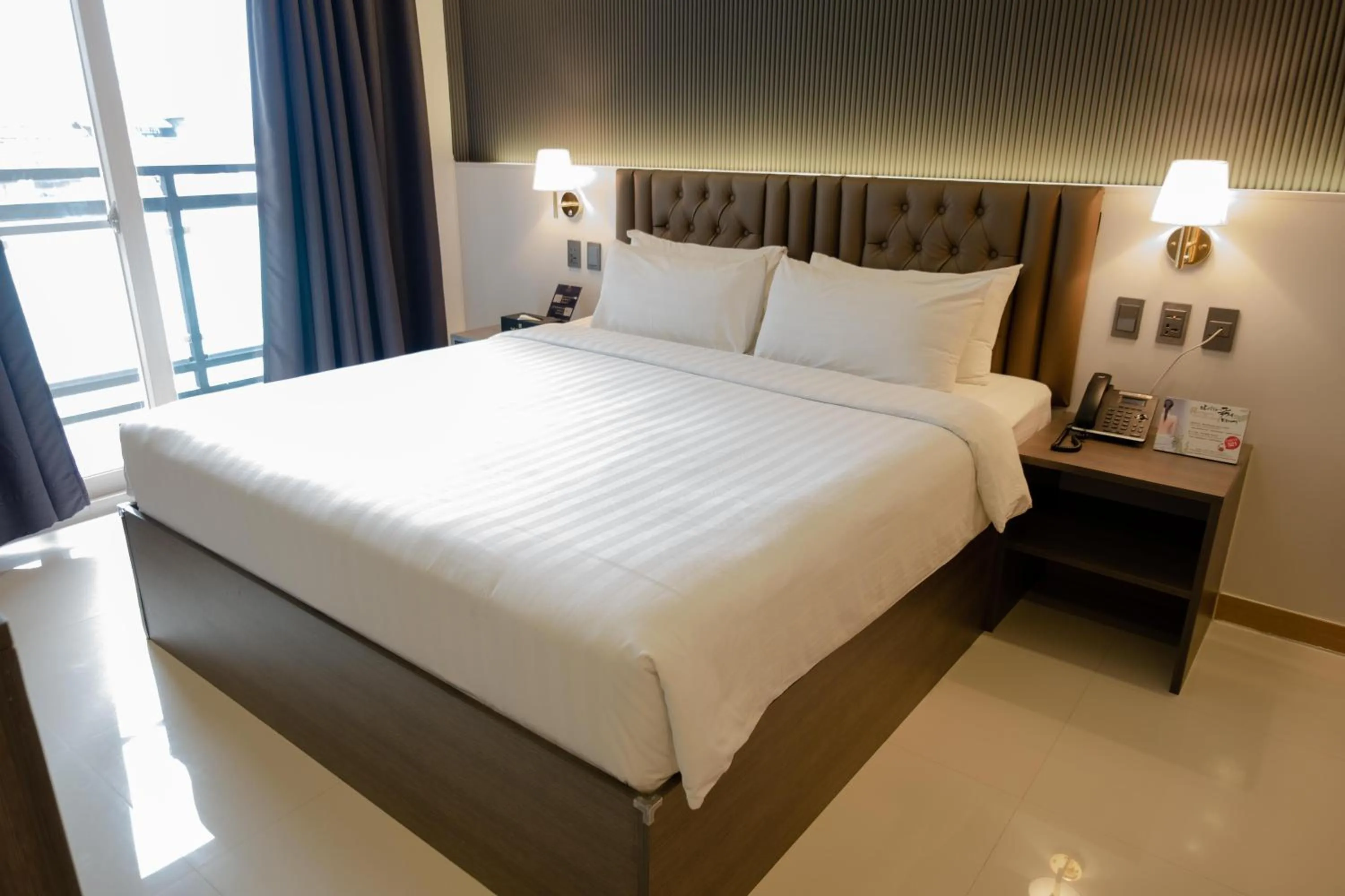 Bed in THE TIMES HOTEL