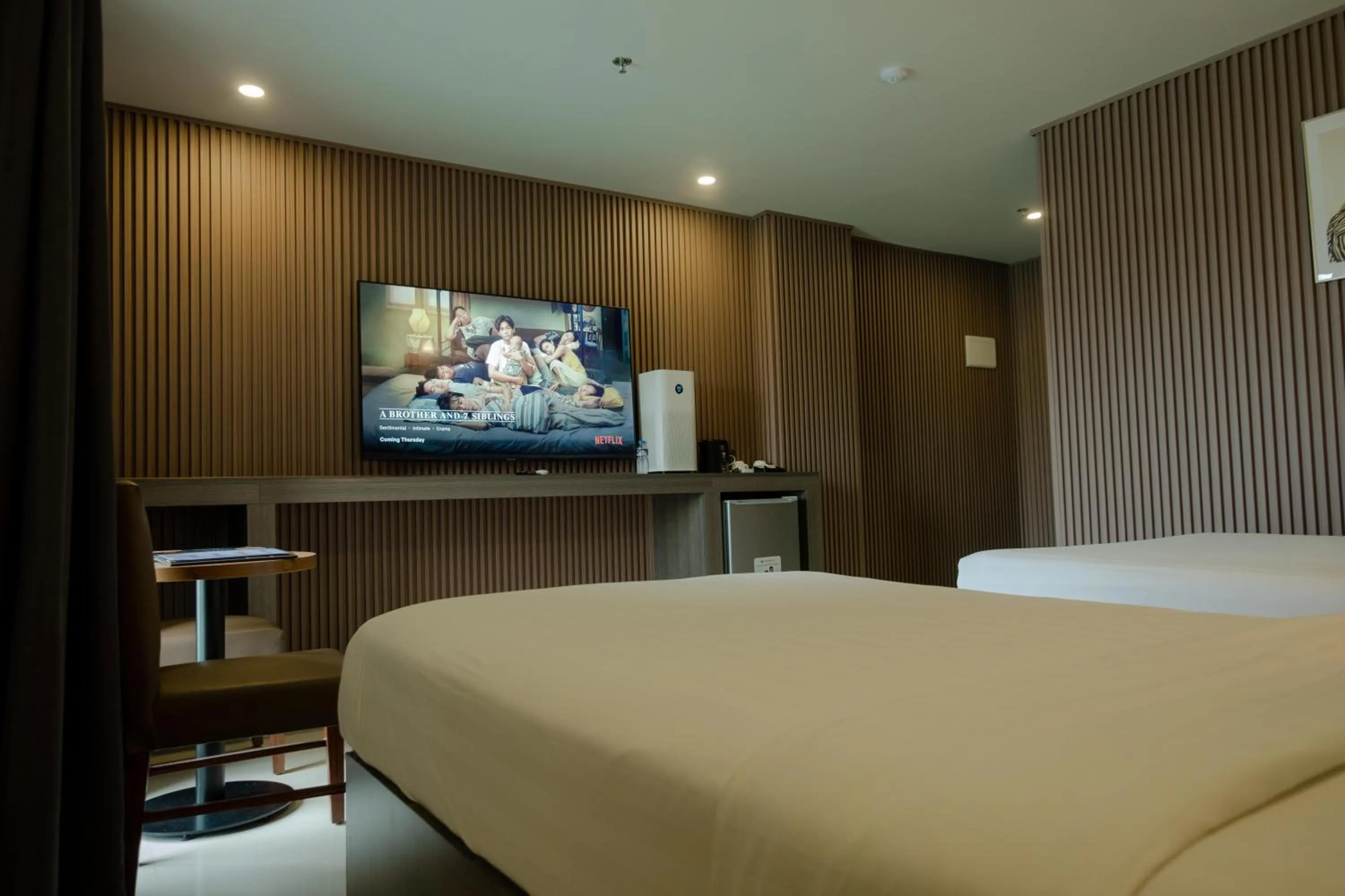 TV and multimedia, Bed in THE TIMES HOTEL