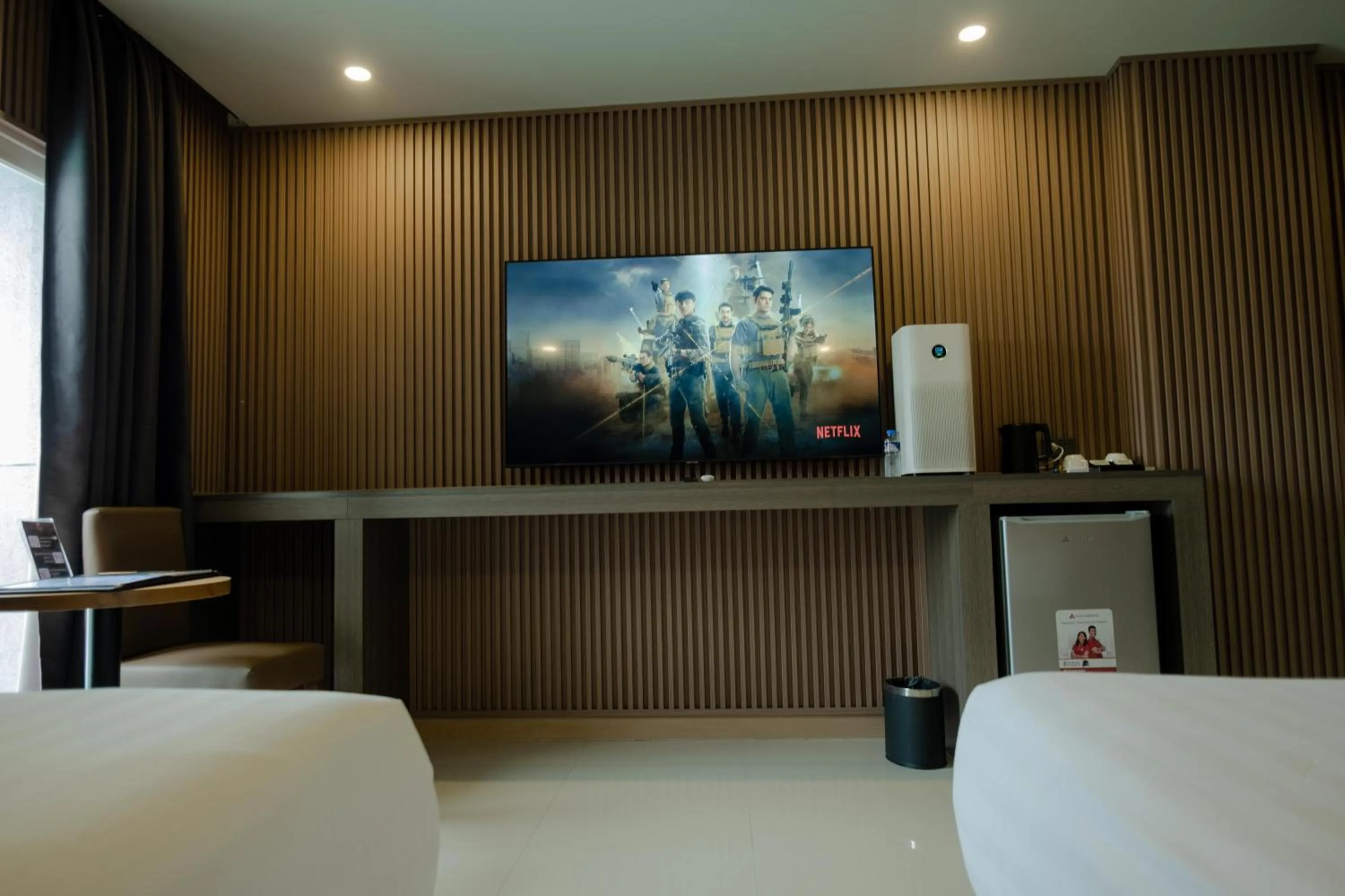 TV and multimedia, Bed in THE TIMES HOTEL