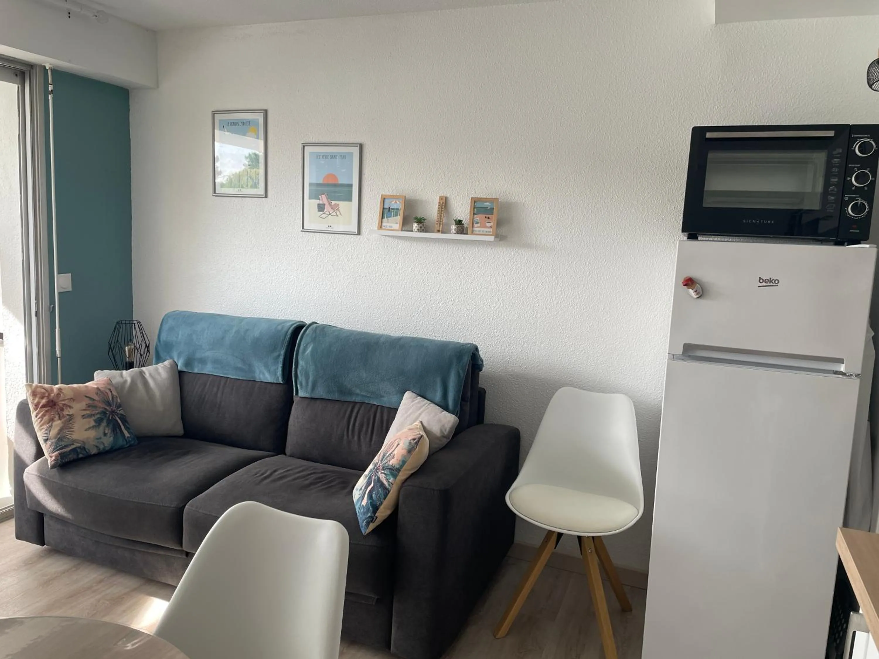 Seating area in Charming appartment in the heart of La Palmyre