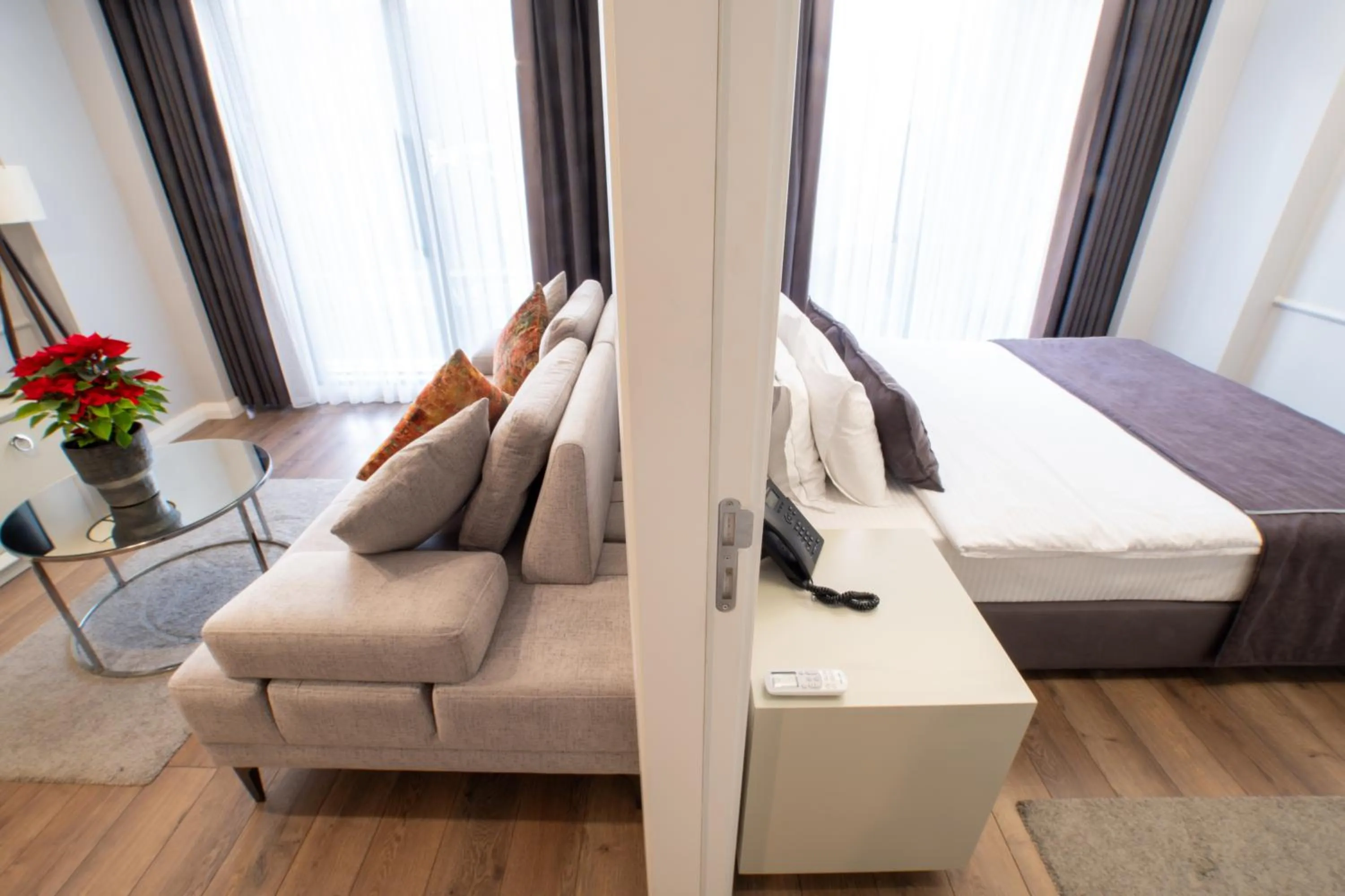 Bed in MYWAY DELUXE Alsancak