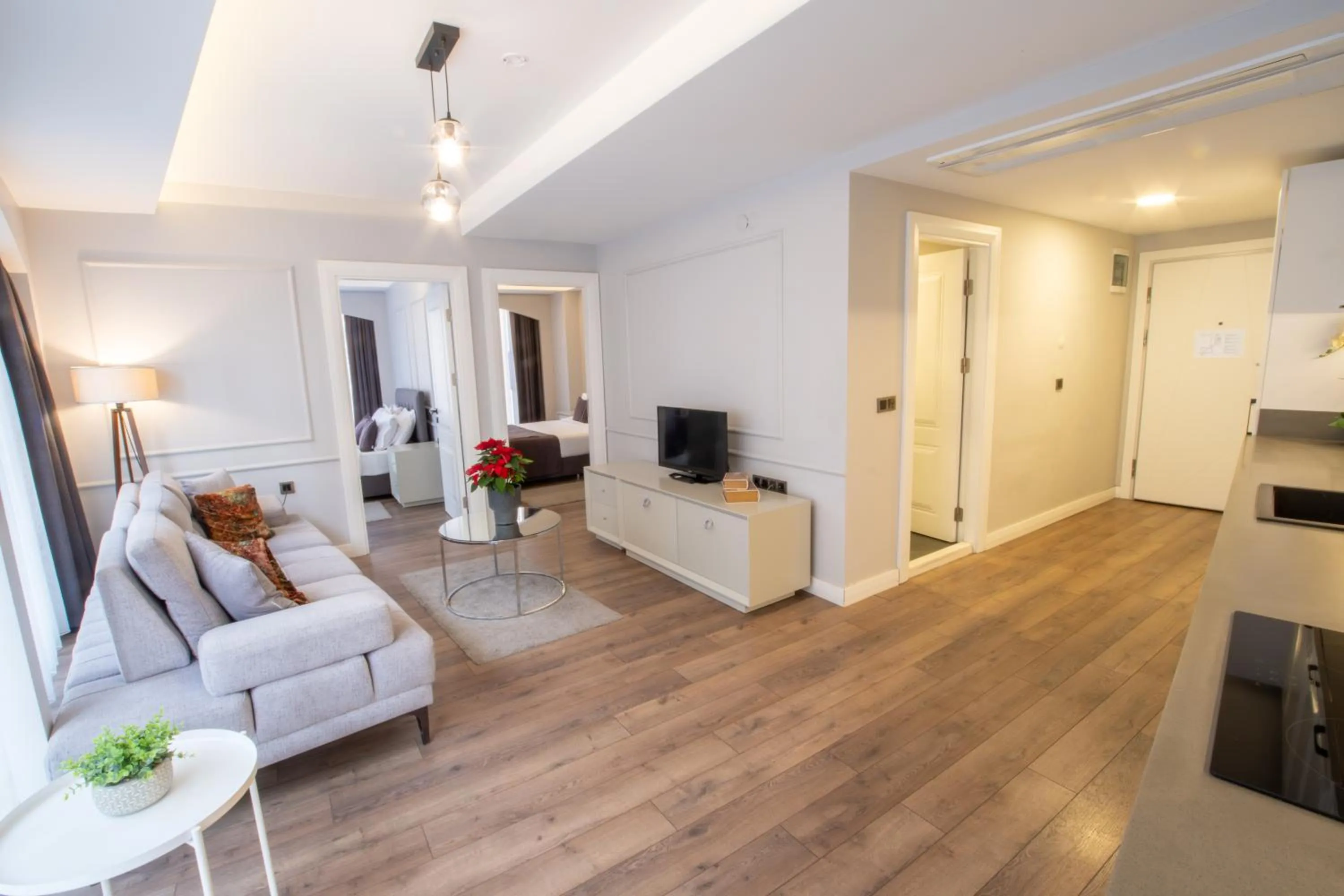 Seating area in Myway Deluxe Hotel