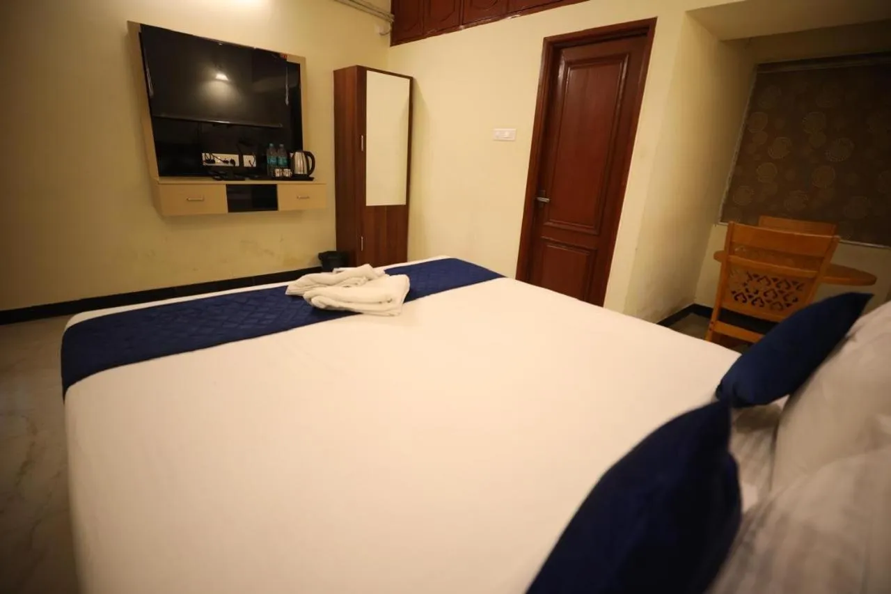 View (from property/room), Bed in AR Residency T-Nagar