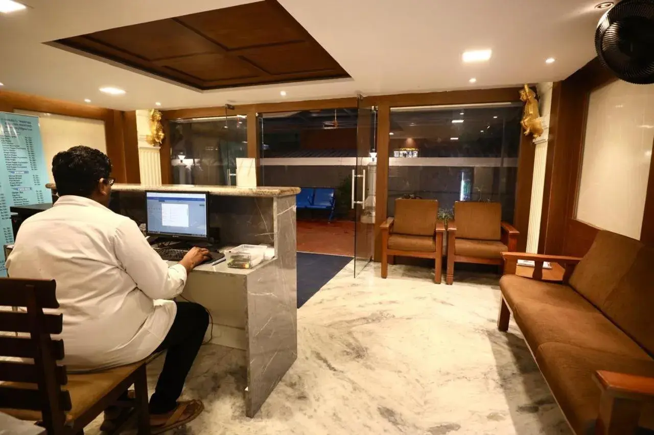 Lobby or reception in AR Residency T-Nagar Lobby or reception in AR Residency T-Nagar