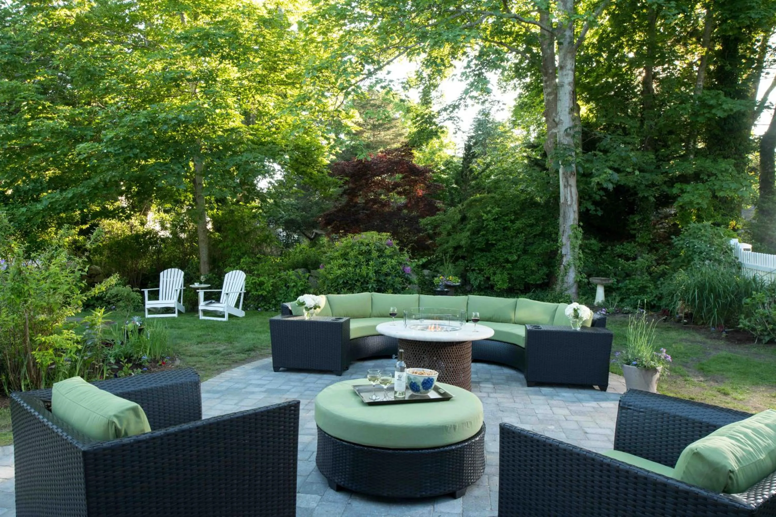 Patio in The Inn at Yarmouth Port