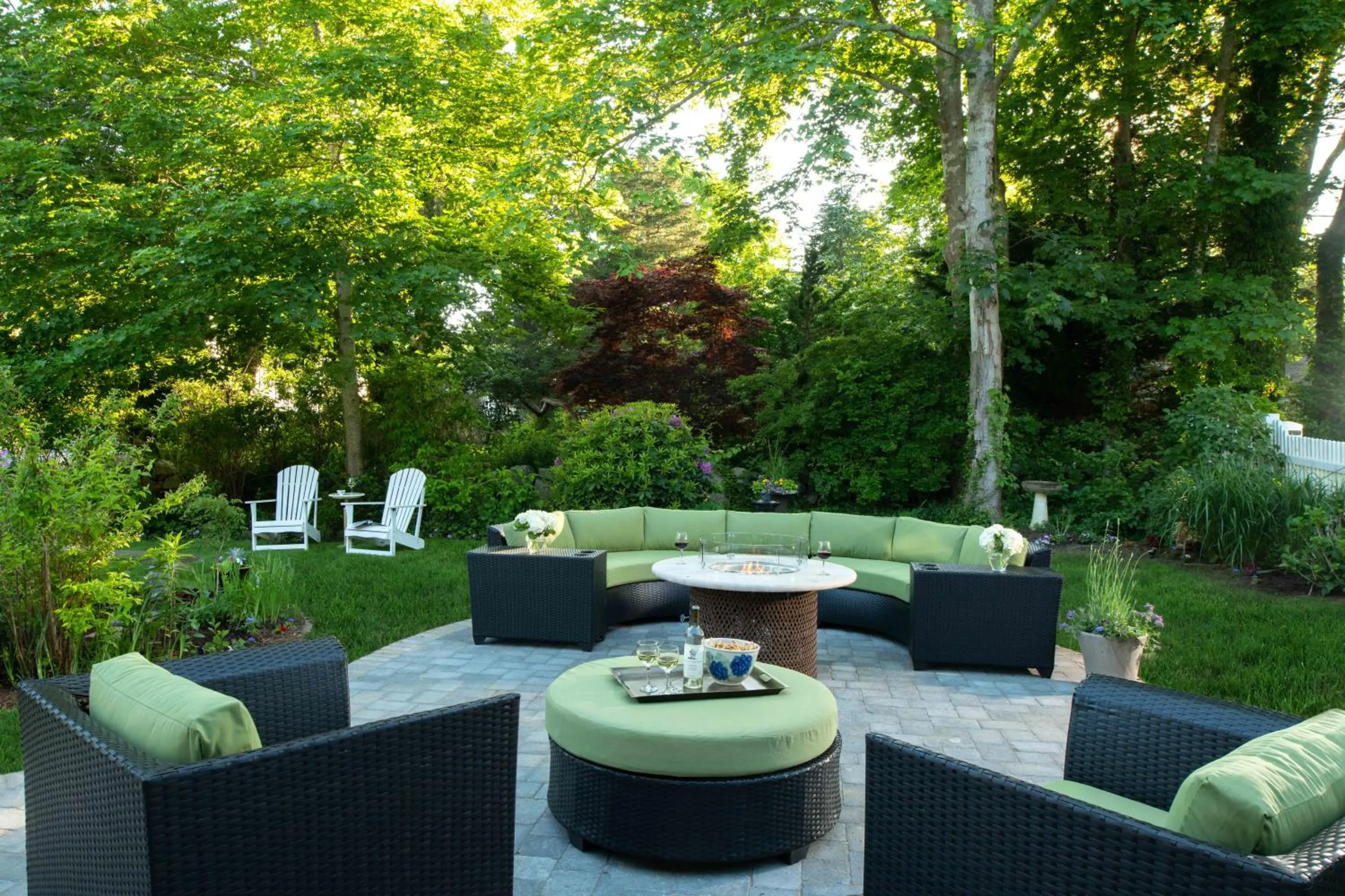 Patio in The Inn at Yarmouth Port