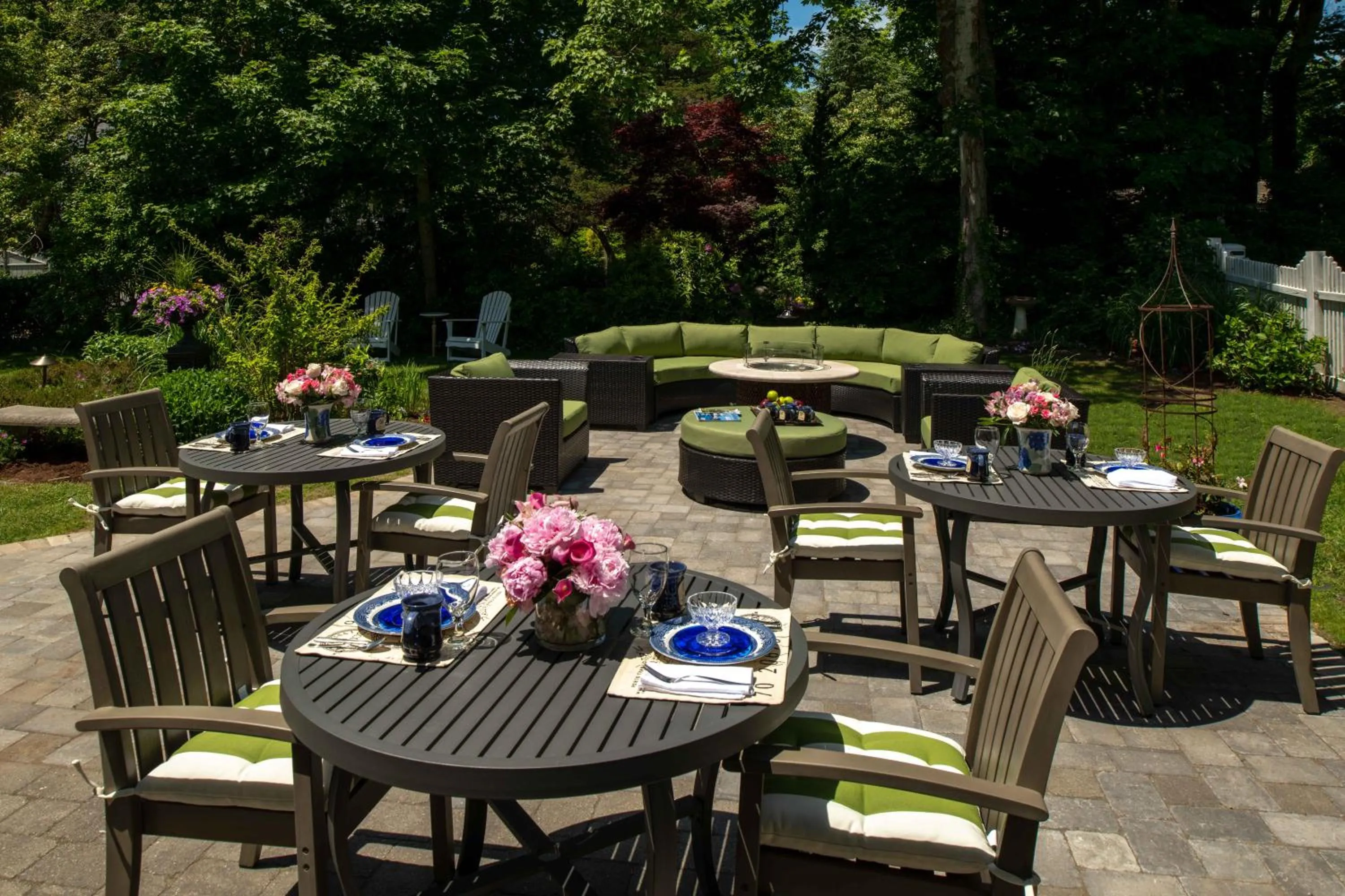 Patio in The Inn at Yarmouth Port