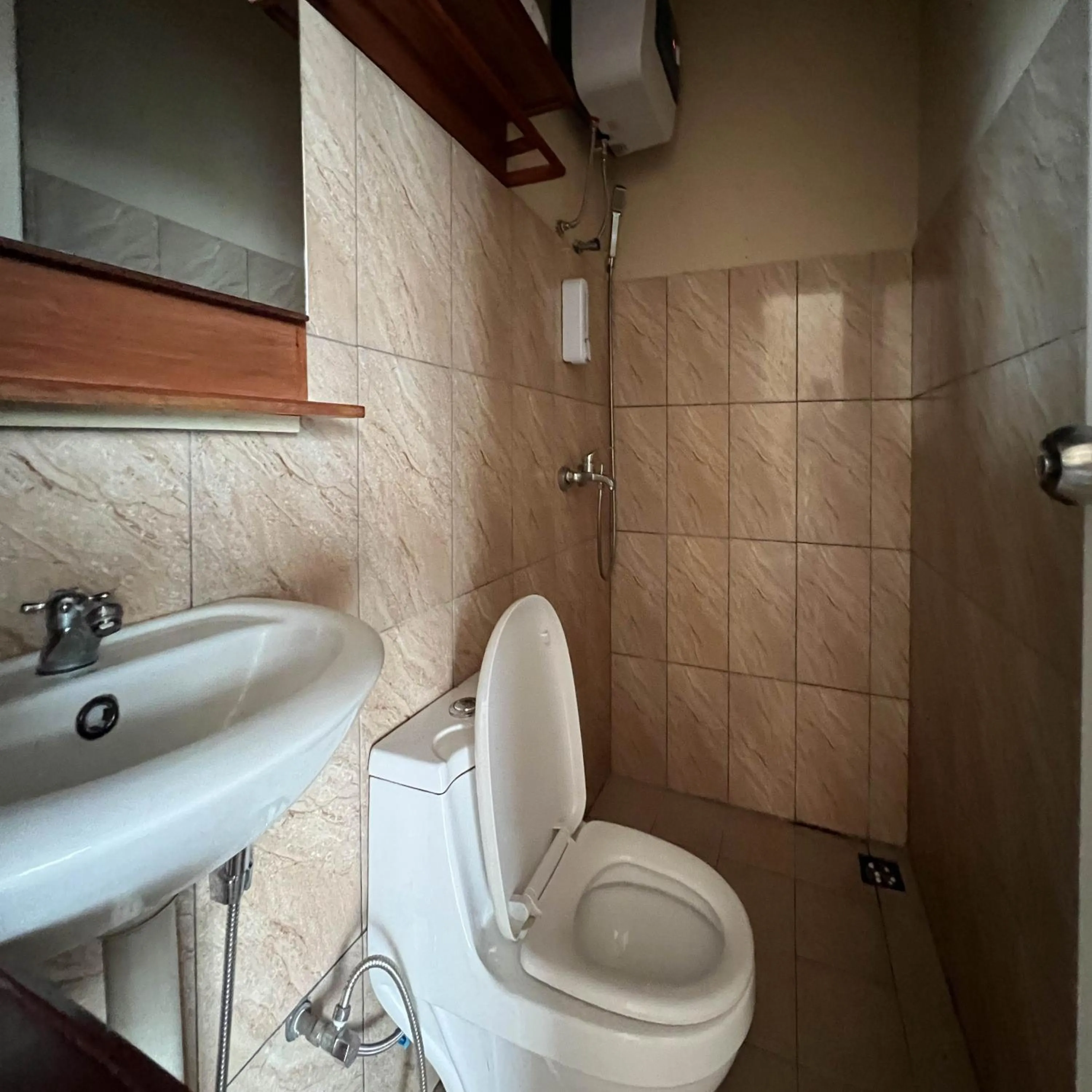 Bathroom in AN Homestay Syariah Mitra RedDoorz Wonosobo