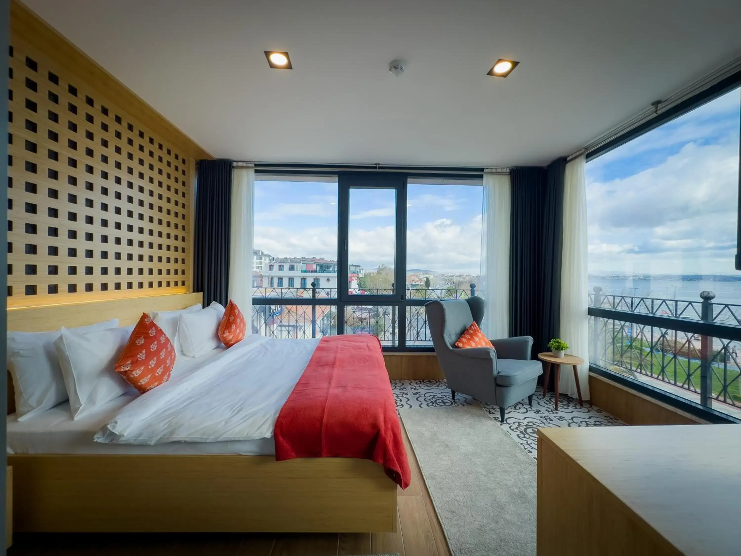 Sea view, Bed in Mihman Hotel Sea view, Bed in Mihman Hotel