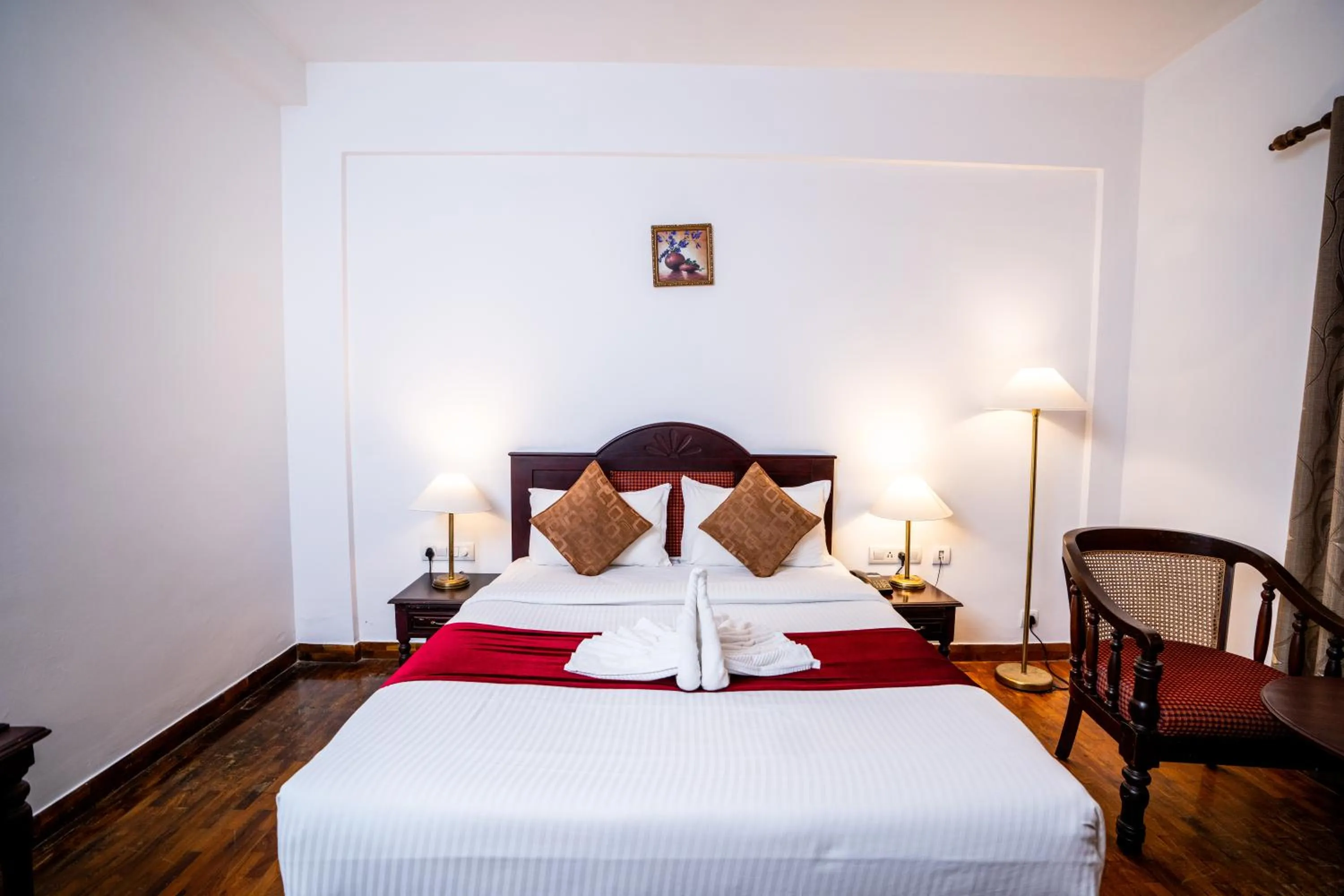 Bed in Hotel C7 Munnar