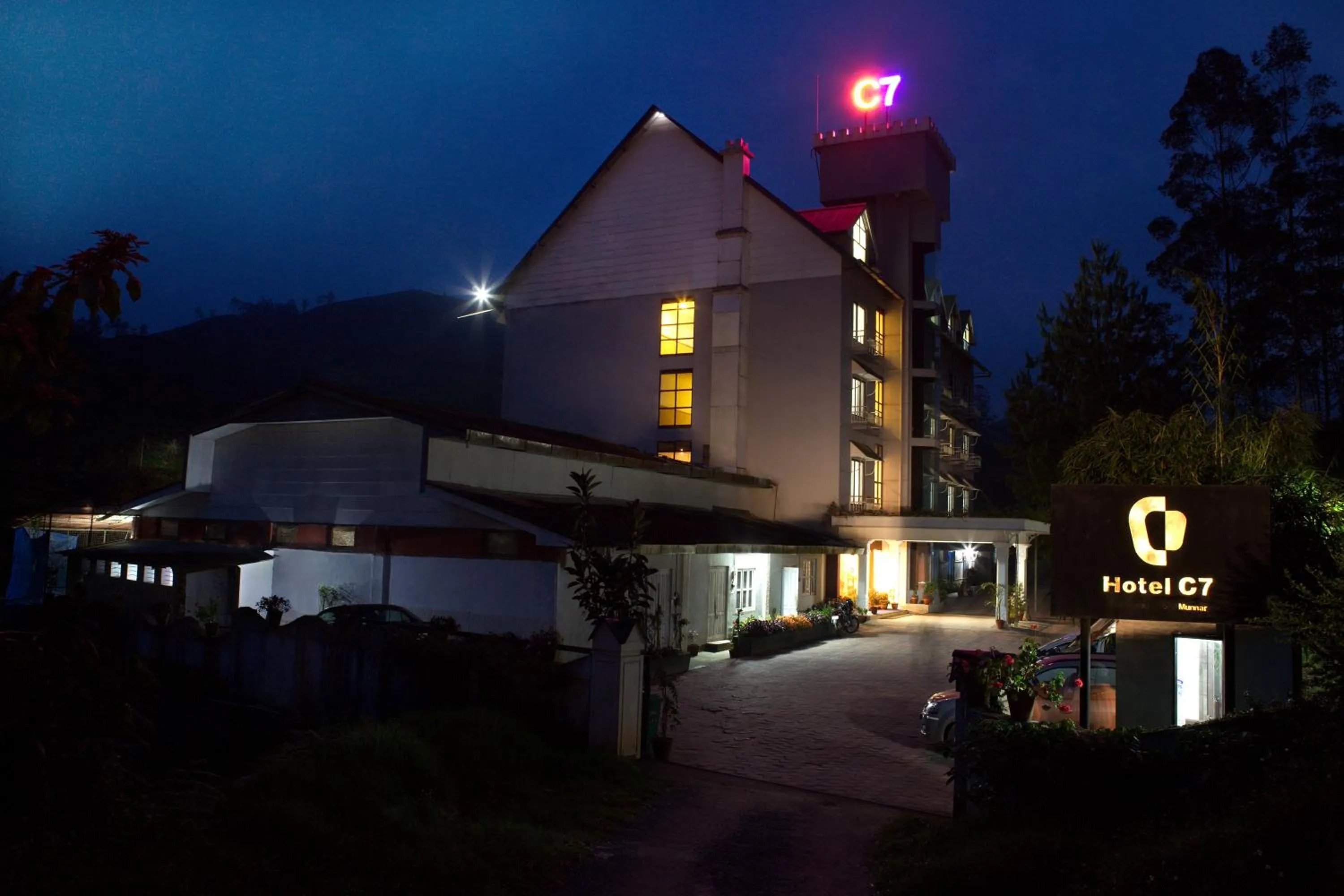 Property building in Hotel C7 Munnar