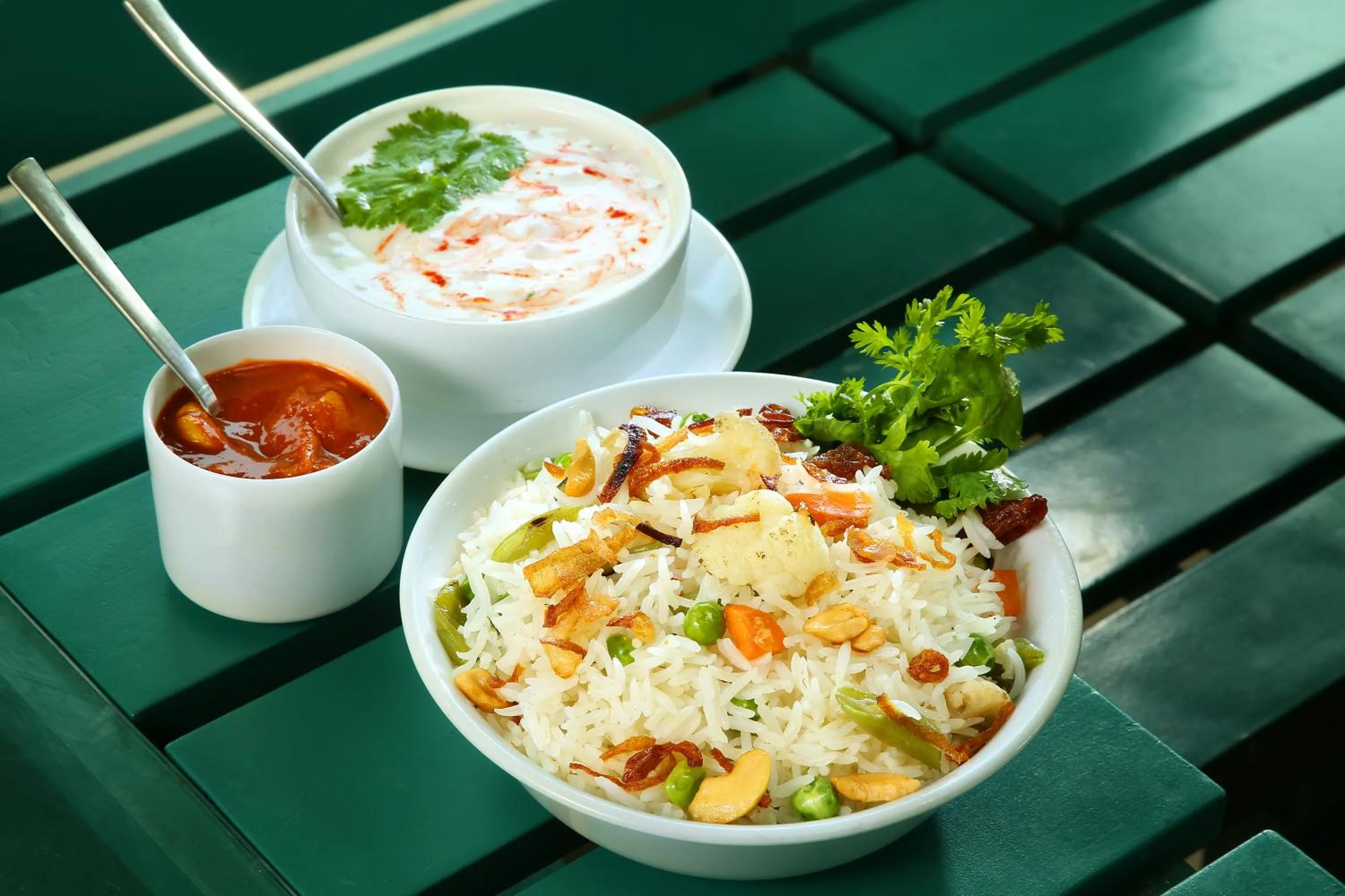 Lunch in Hotel C7 Munnar