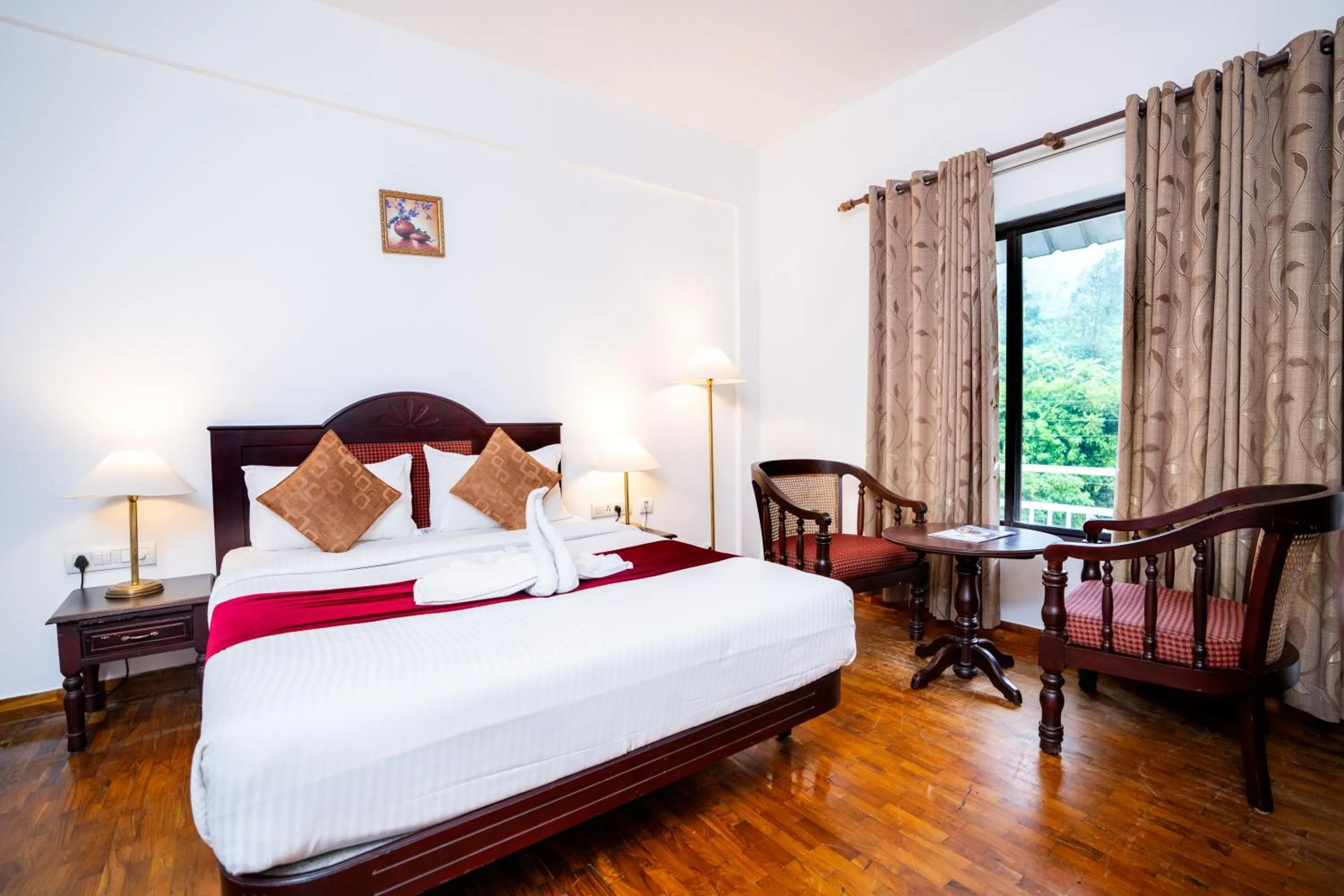 Bed in Hotel C7 Munnar