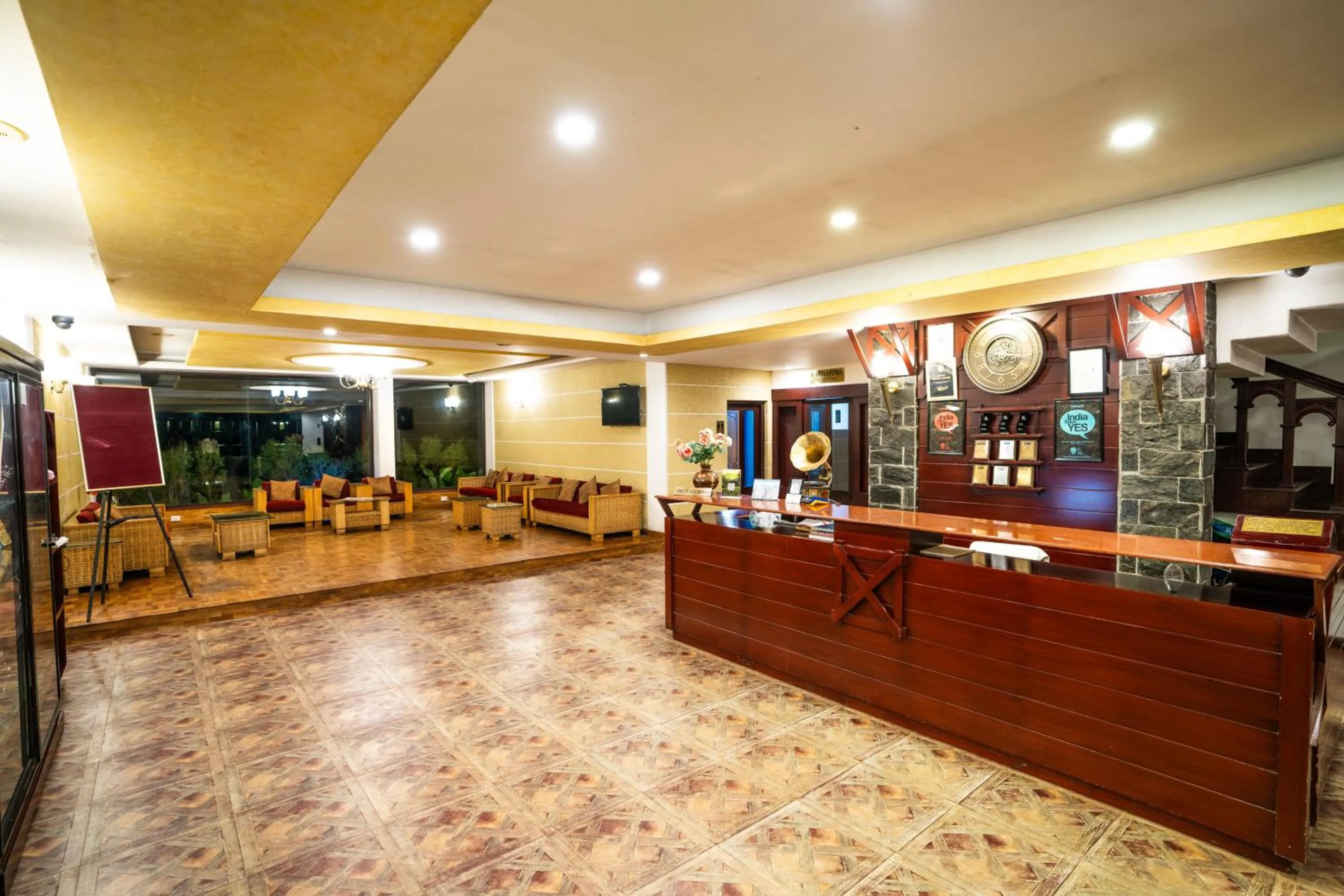 Lobby or reception in Hotel C7 Munnar