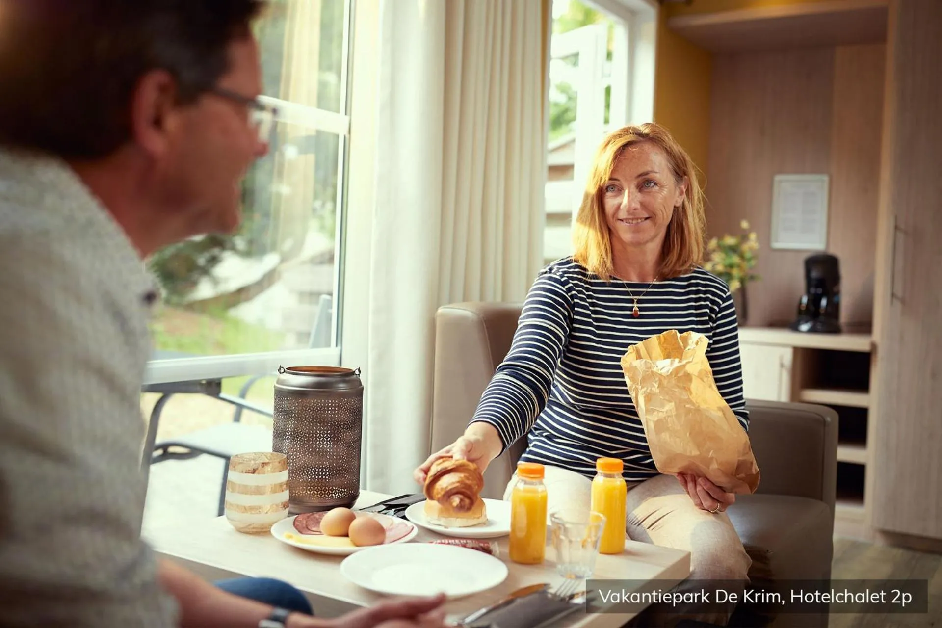 Breakfast in Vakantiepark De Krim Texel