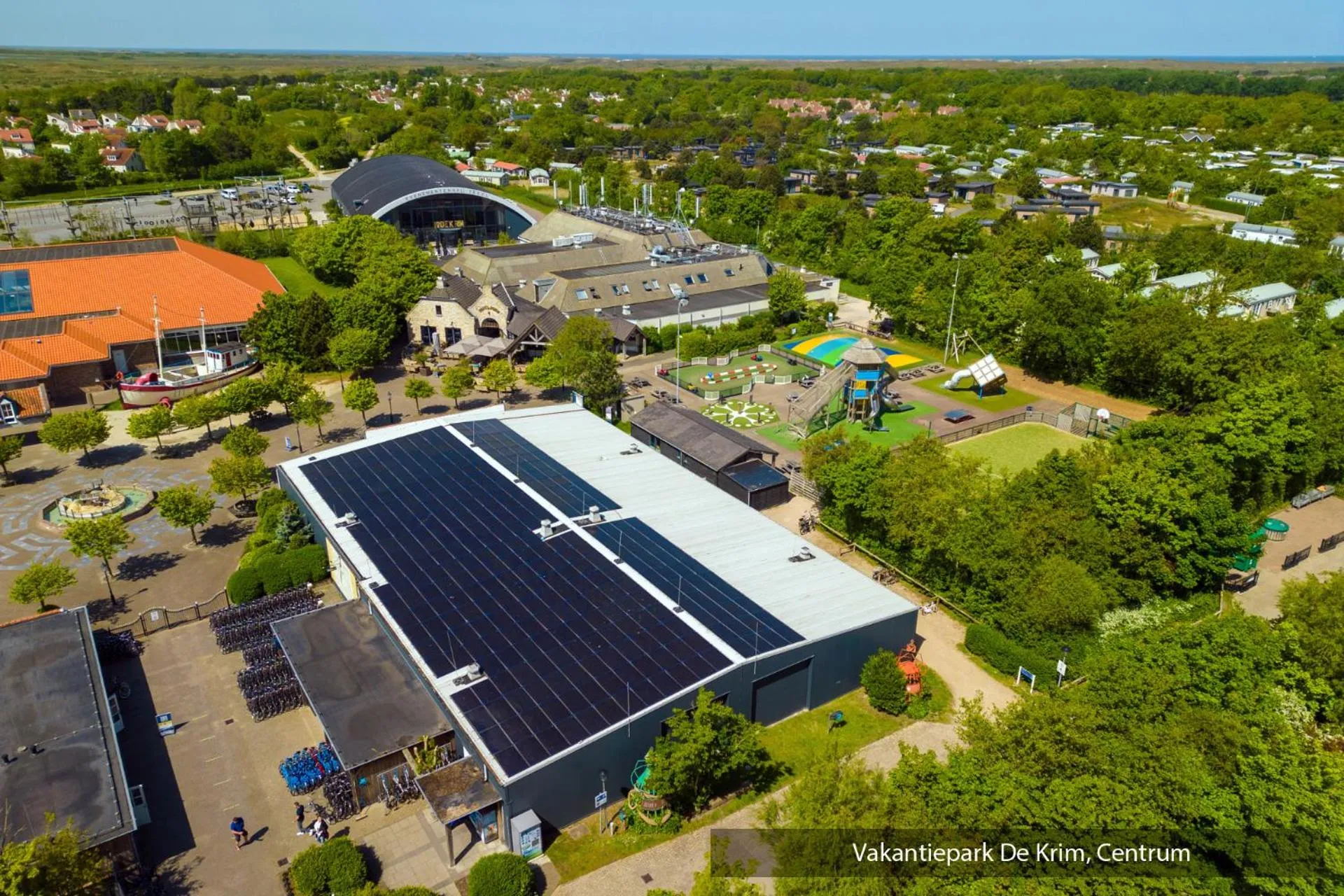 Location in Vakantiepark De Krim Texel