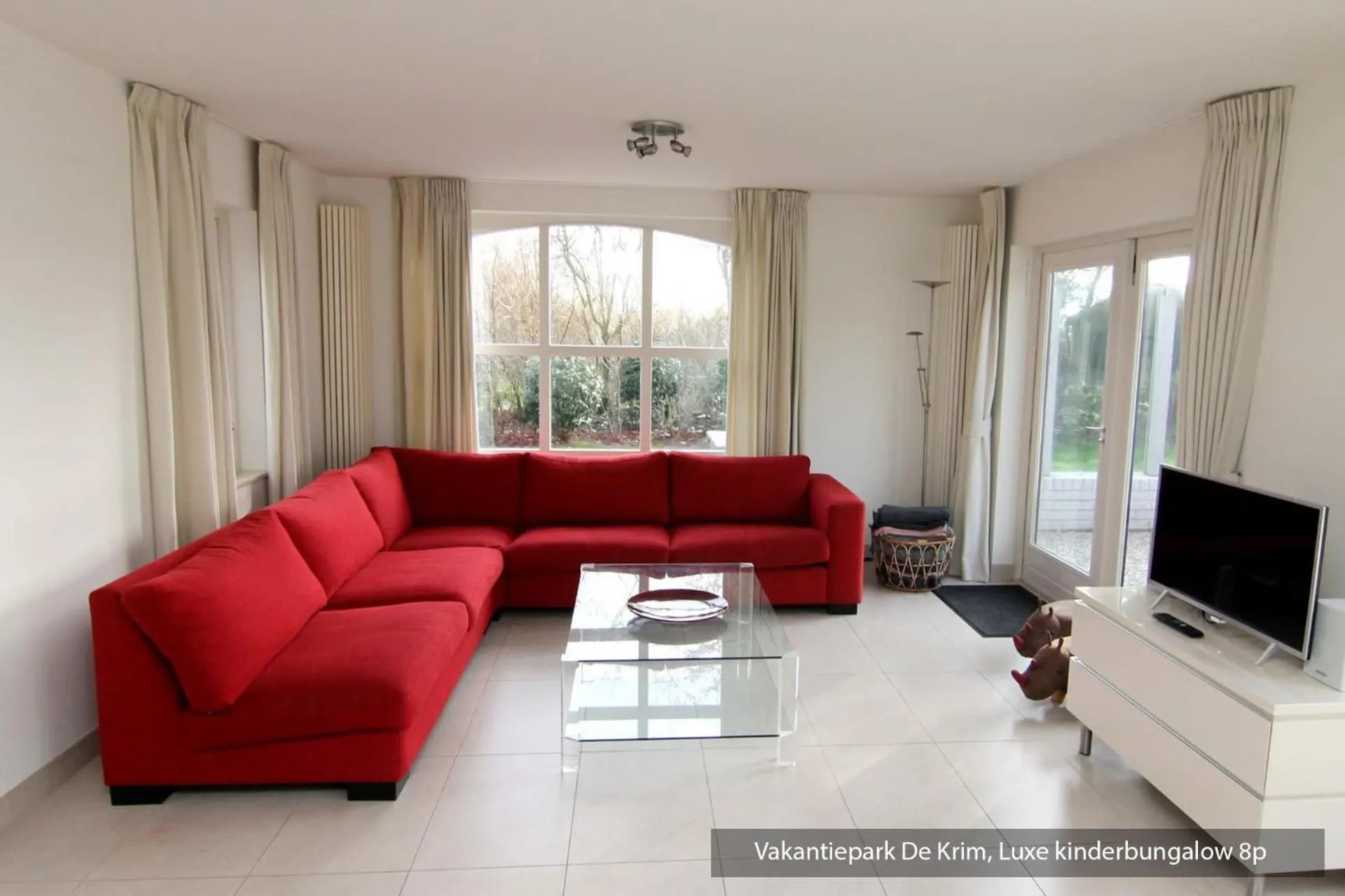 Seating area in Vakantiepark De Krim Texel
