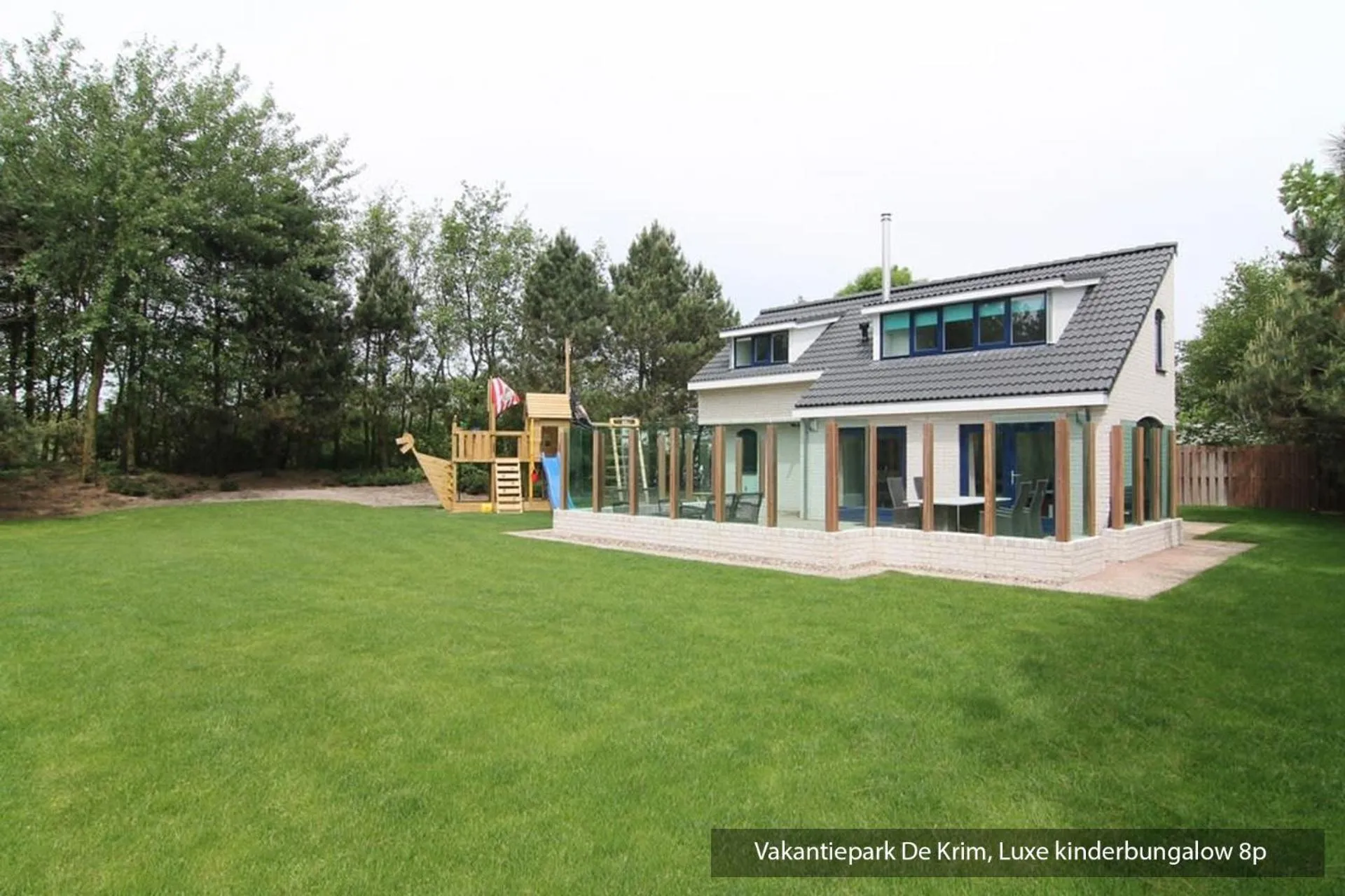 Garden in Vakantiepark De Krim Texel