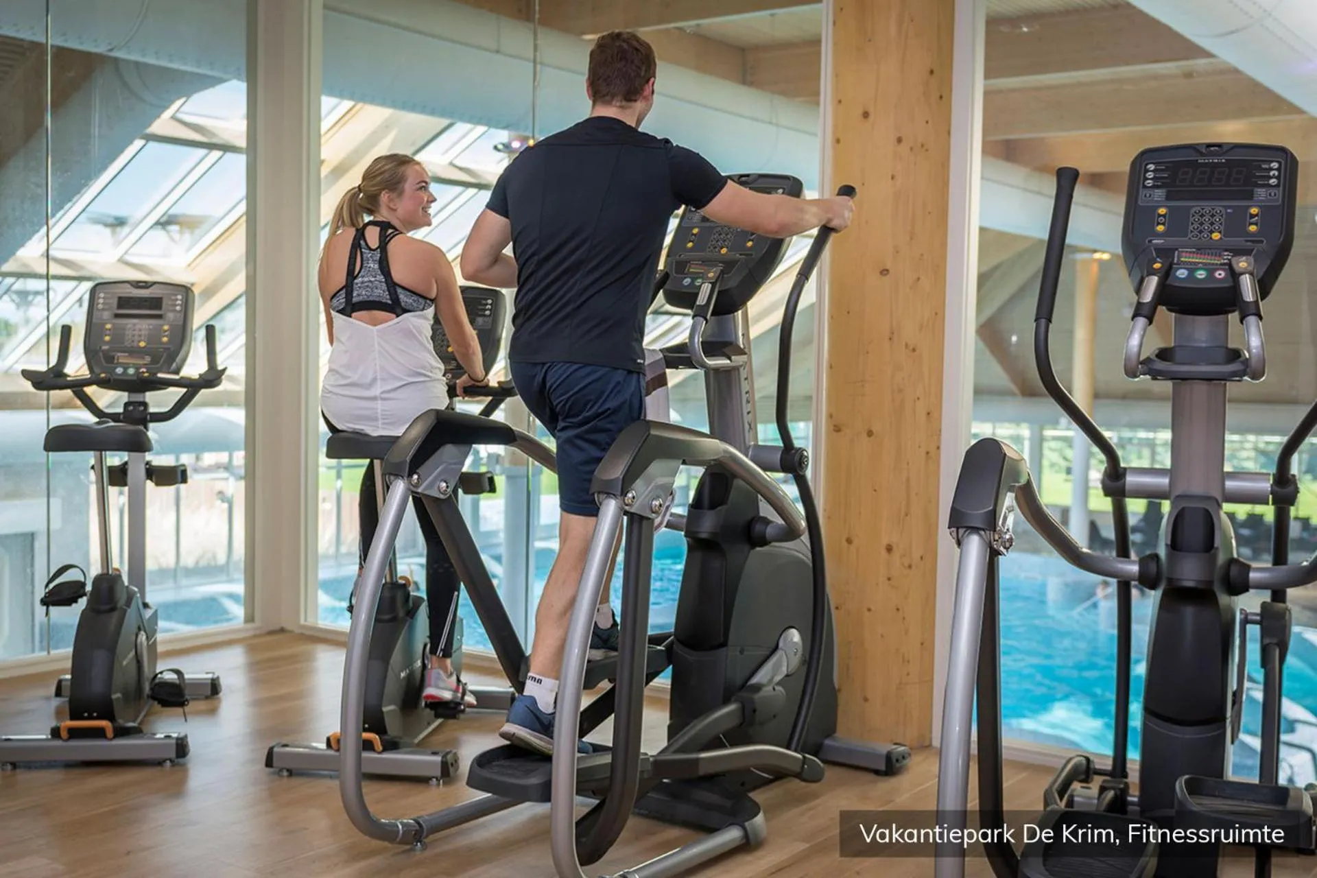 Fitness centre/facilities in Vakantiepark De Krim Texel