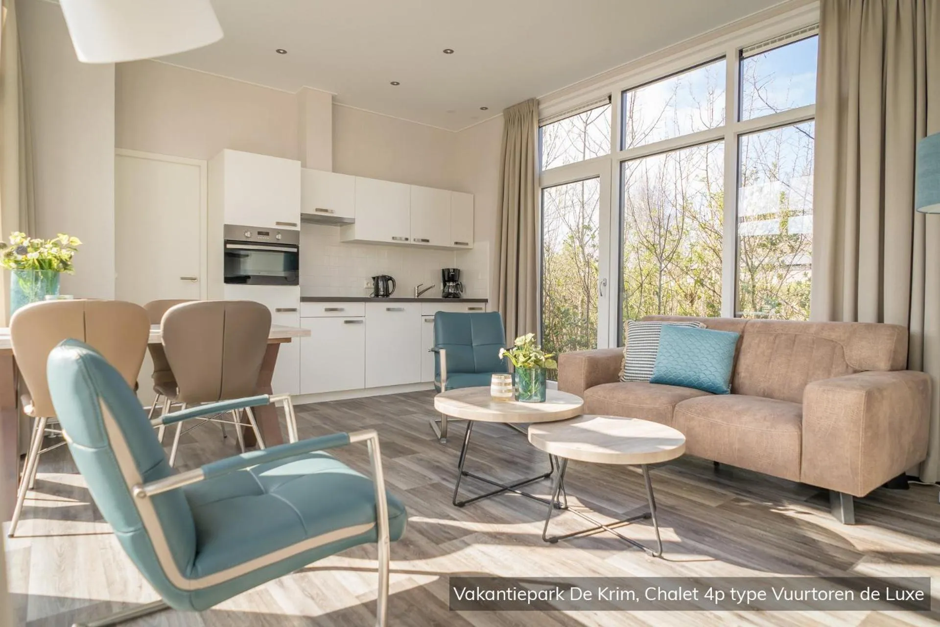 Living room in Vakantiepark De Krim Texel