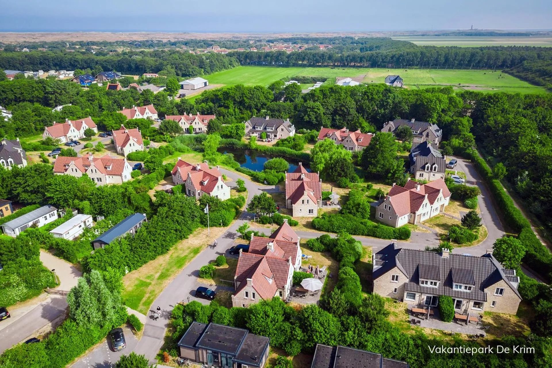 Location in Vakantiepark De Krim Texel