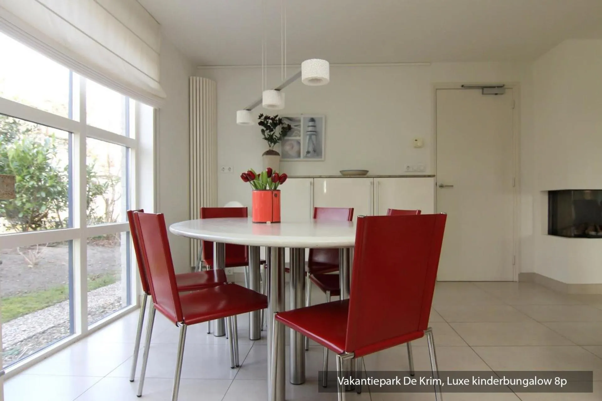 Dining area in Vakantiepark De Krim Texel
