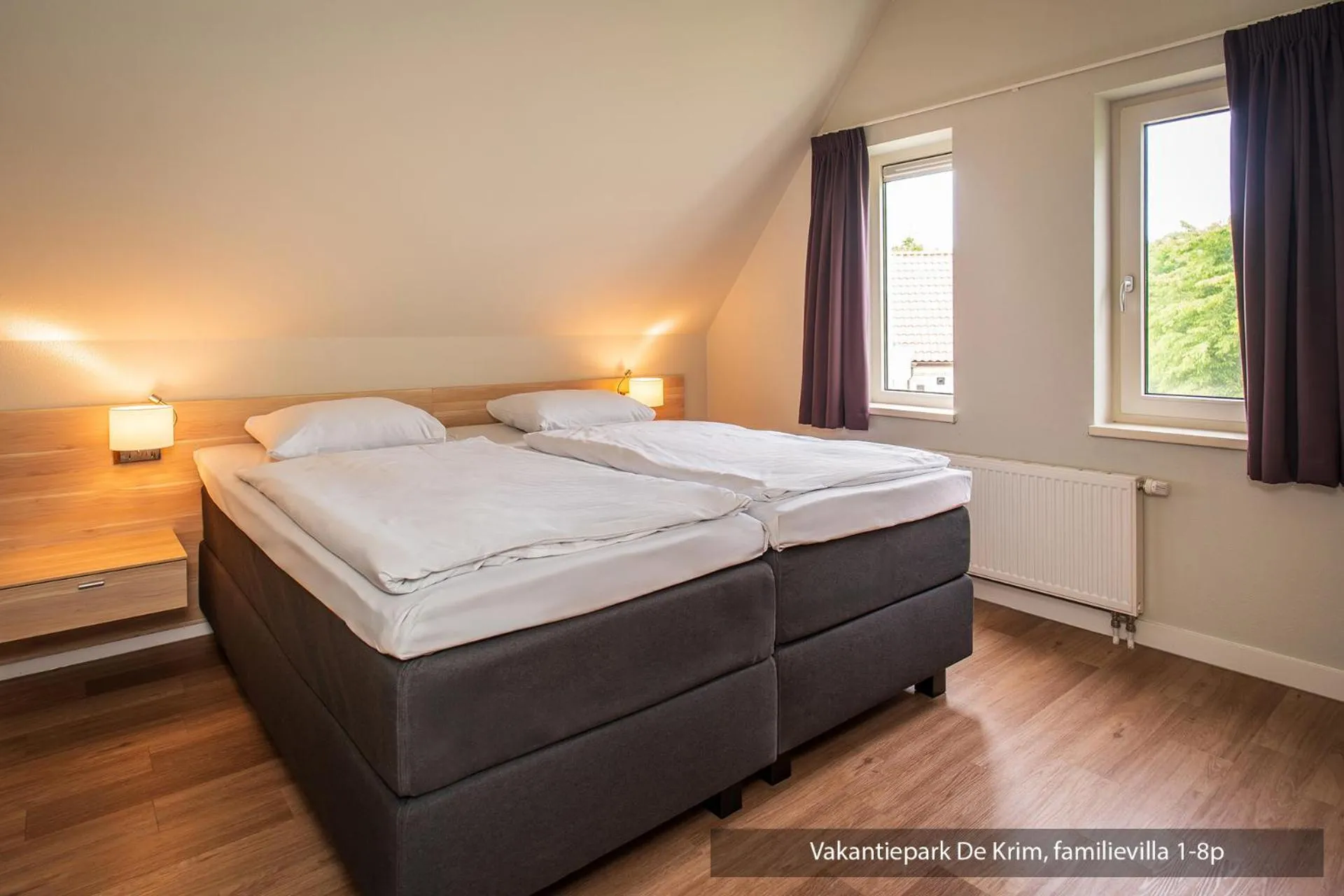 Bed in Vakantiepark De Krim Texel