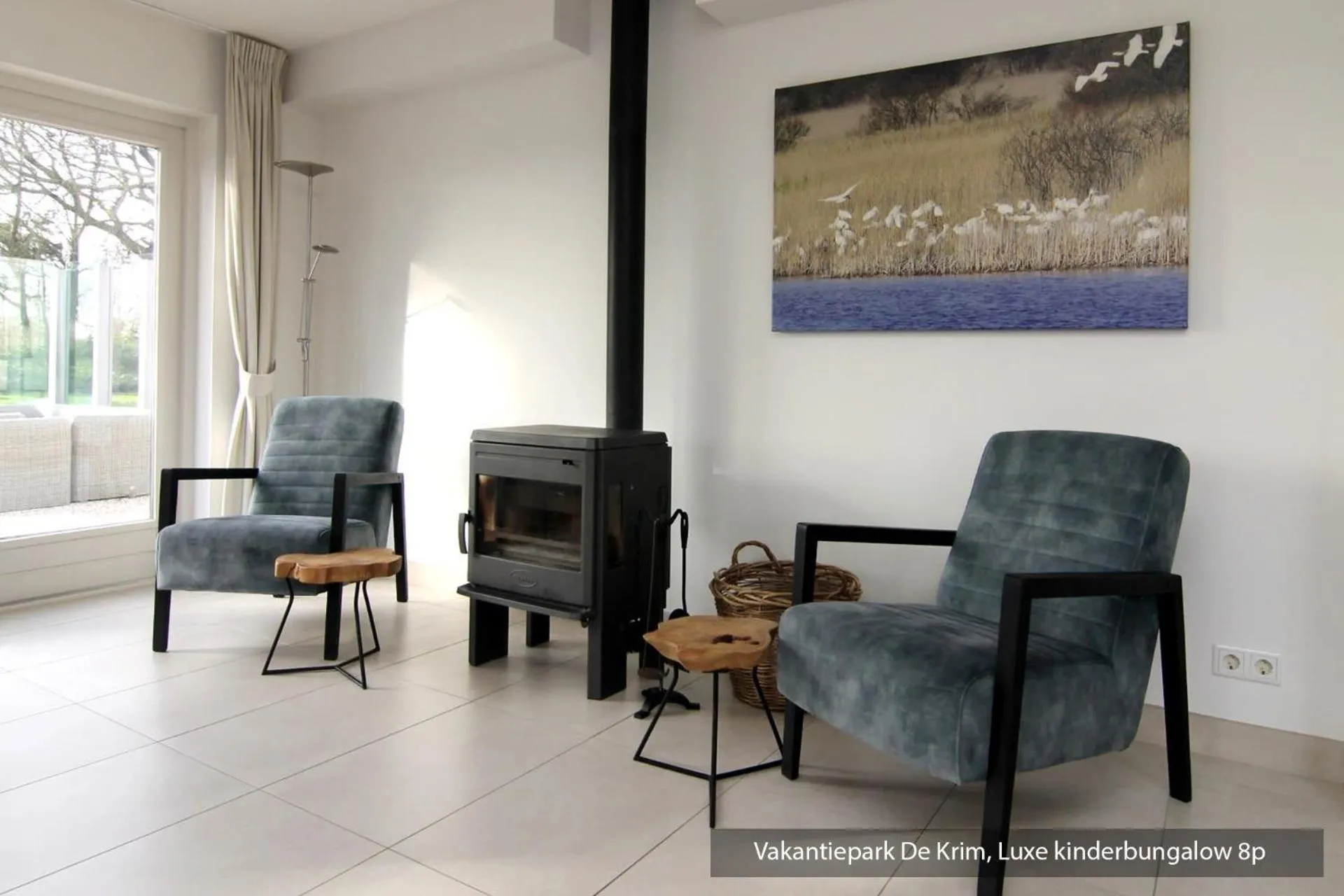 Seating area in Vakantiepark De Krim Texel