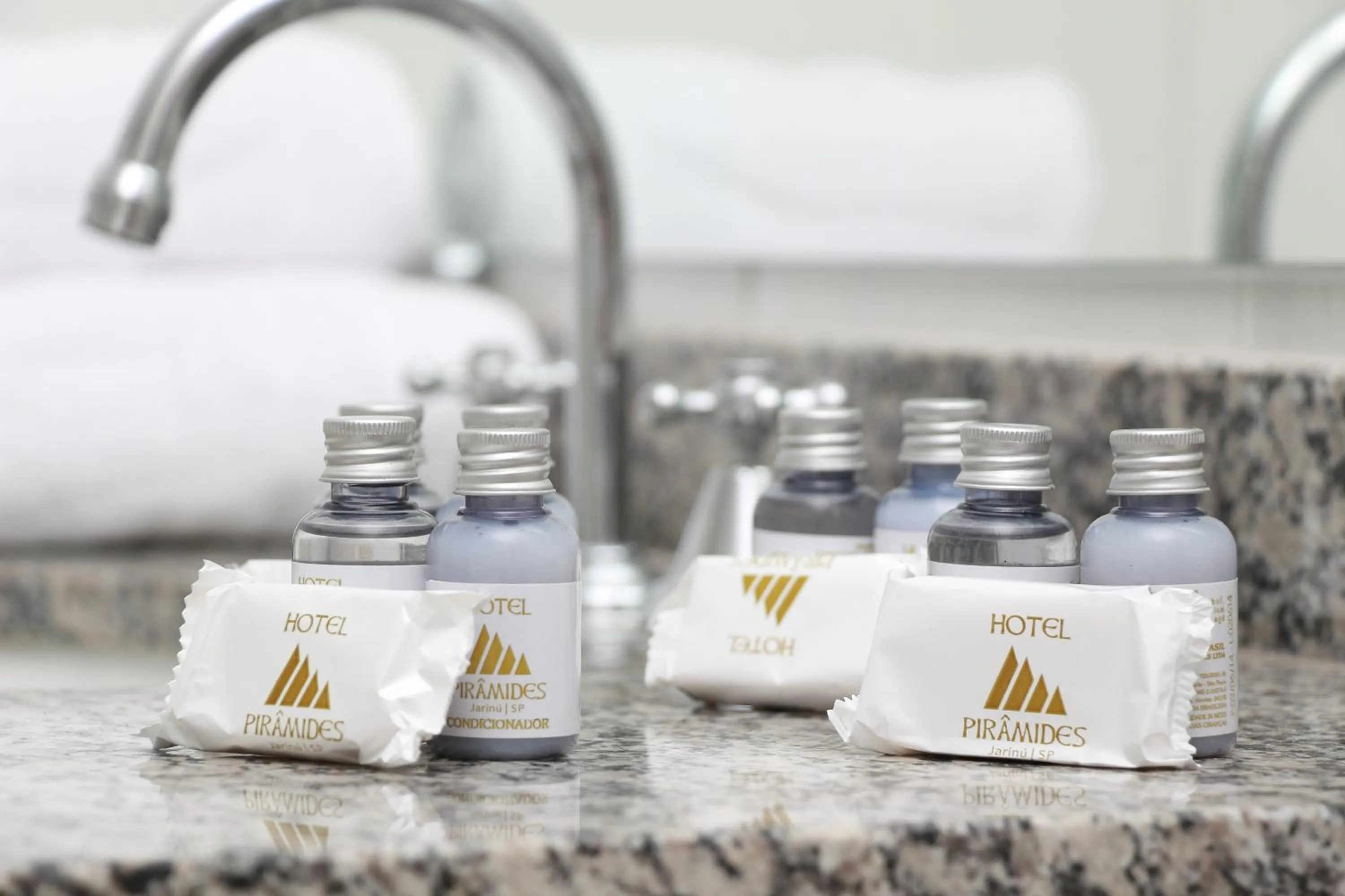 Bed in Hotel Fazenda Pirâmides