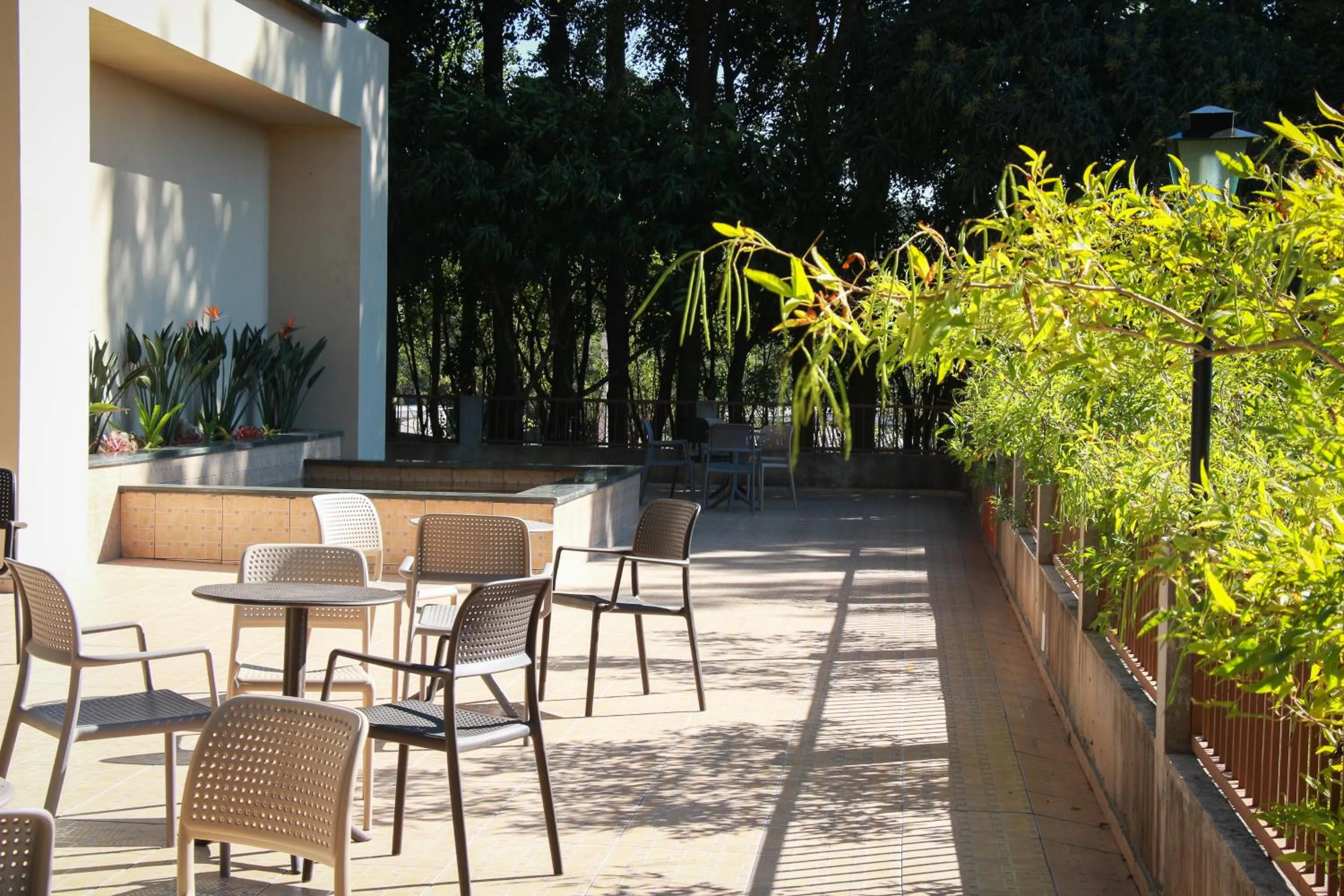 Property building in Hotel Fazenda Pirâmides