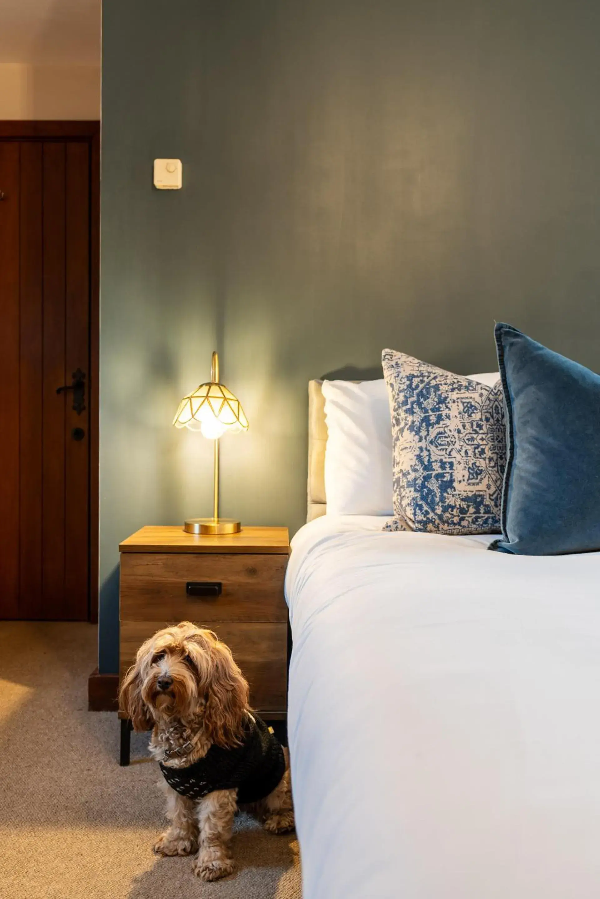 Deluxe Double Room with Shower - single occupancy in The Bull on the Green Deluxe Double Room with Shower - single occupancy in The Bull on the Green