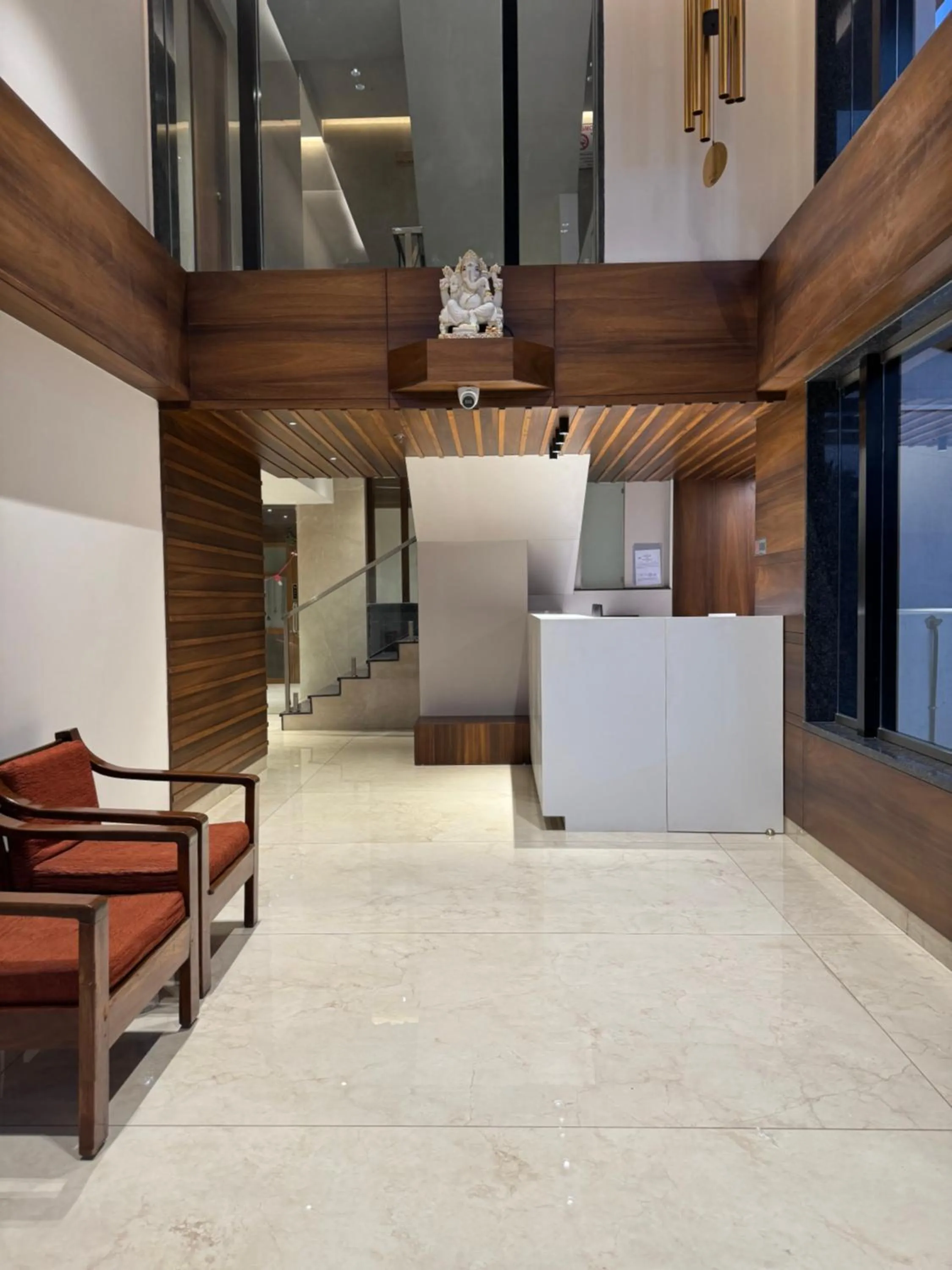 Seating area in Hotel Devdeep Porvorim