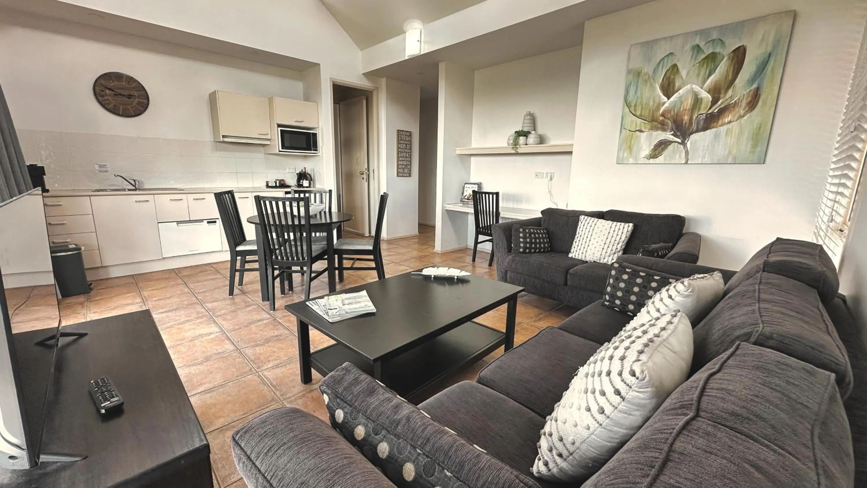 Living room in Grapevines Boutique Accommodation