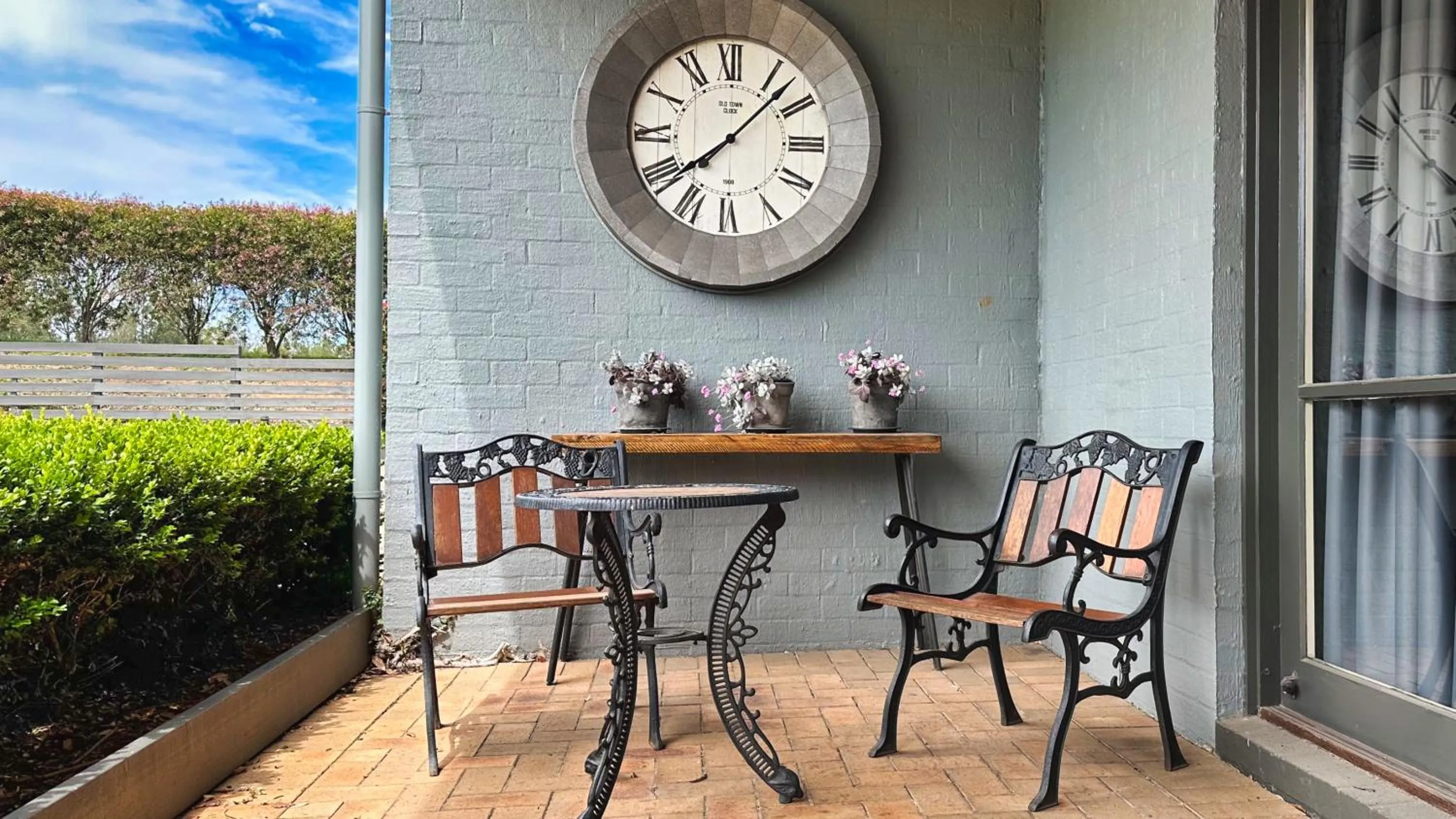 Patio in Grapevines Boutique Accommodation