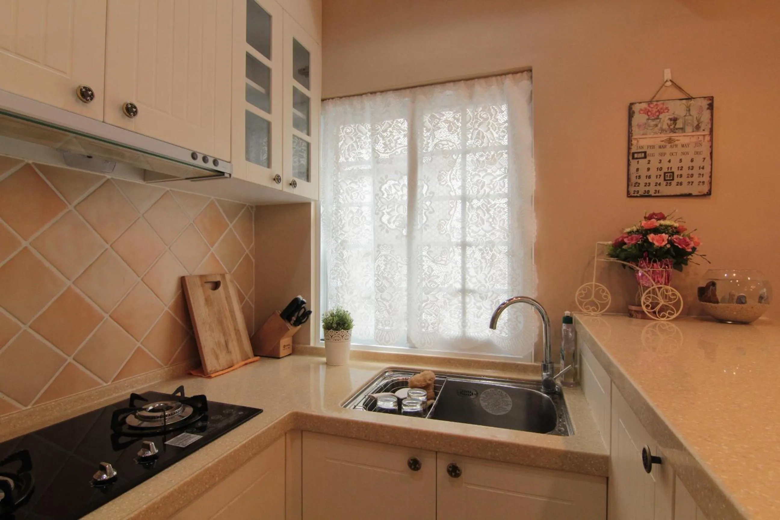 Kitchen or kitchenette in Beautiful Life B&B