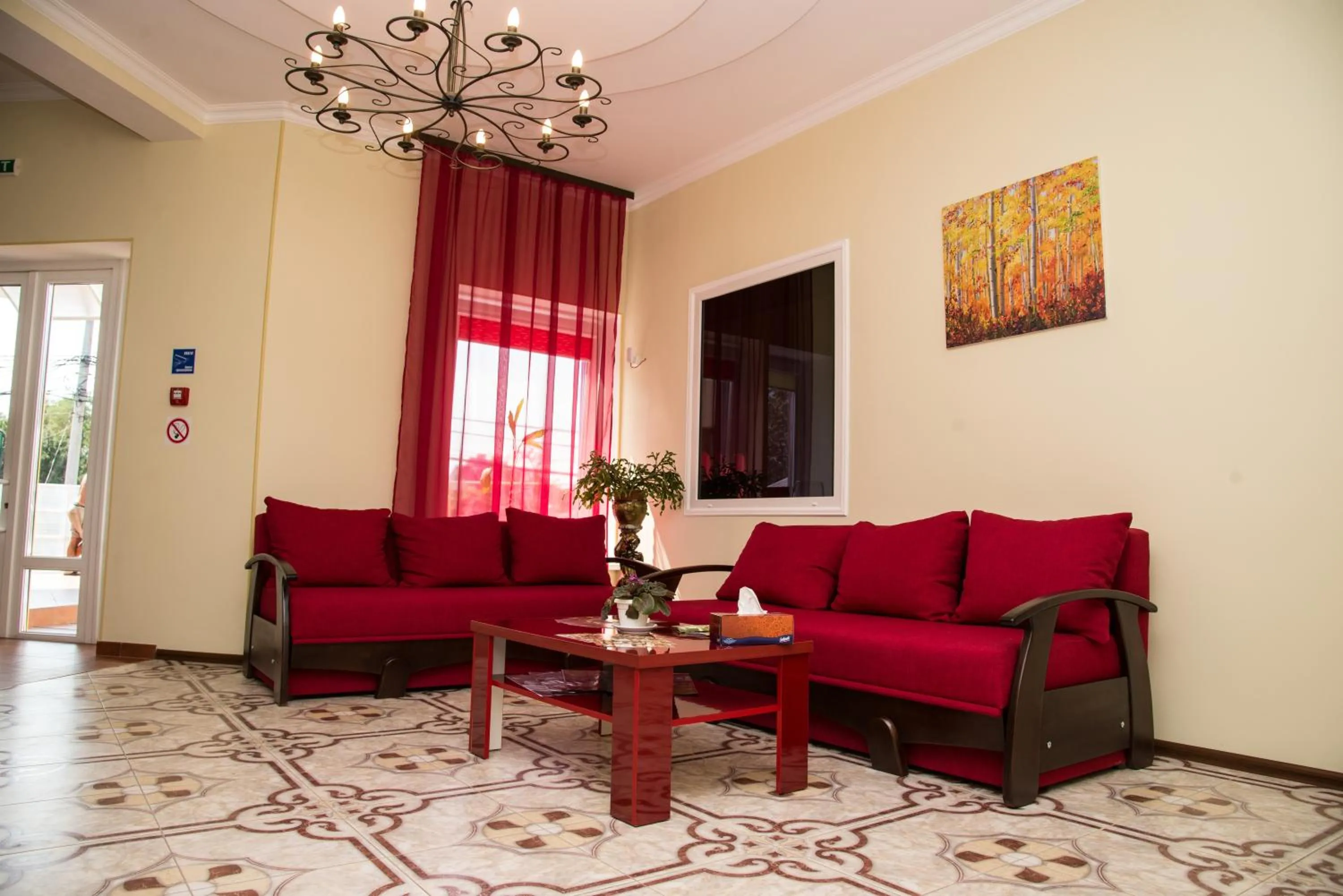 Lobby or reception in 12 Months Mini Hotel