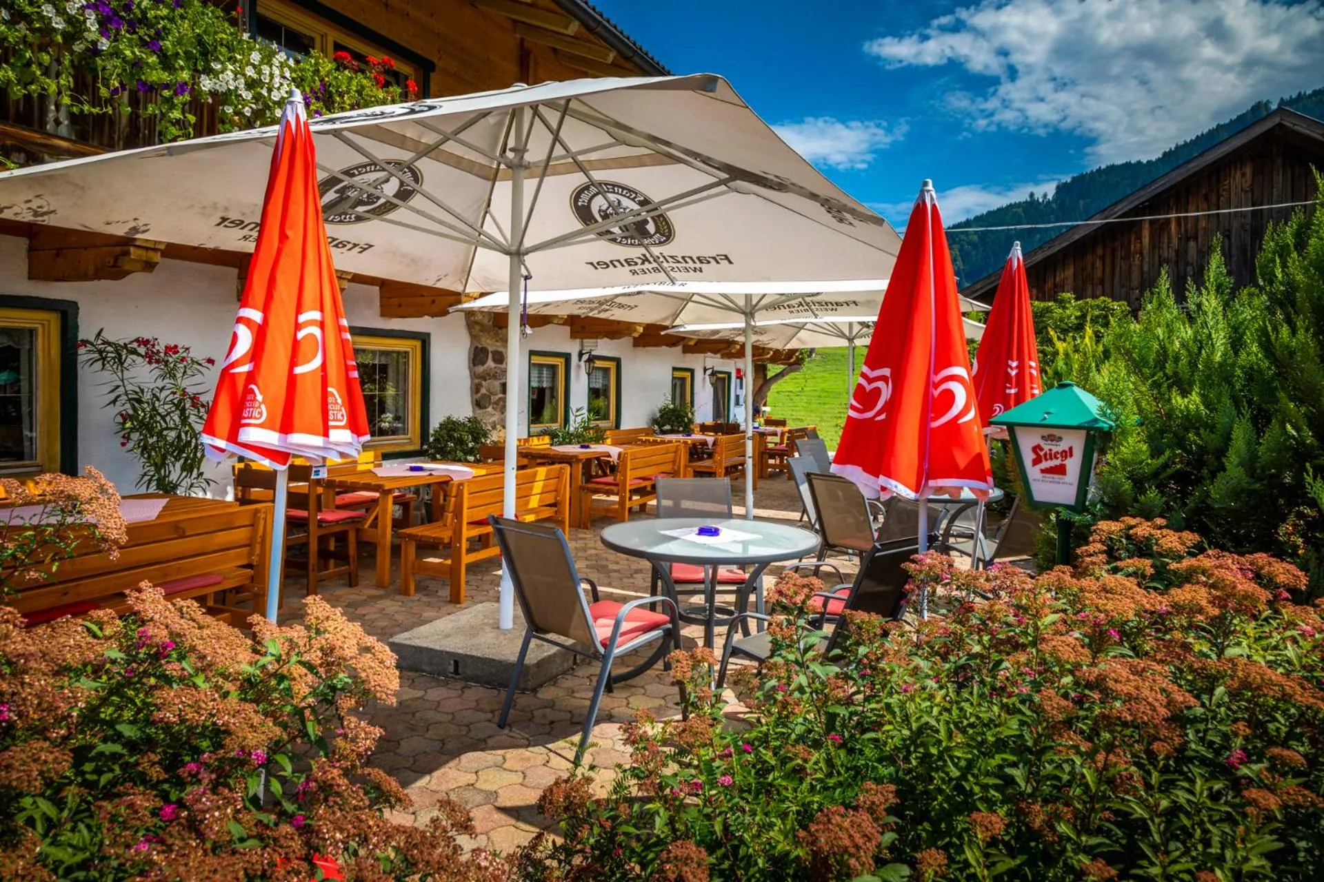 Balcony/Terrace in Gasthof Pesbichl