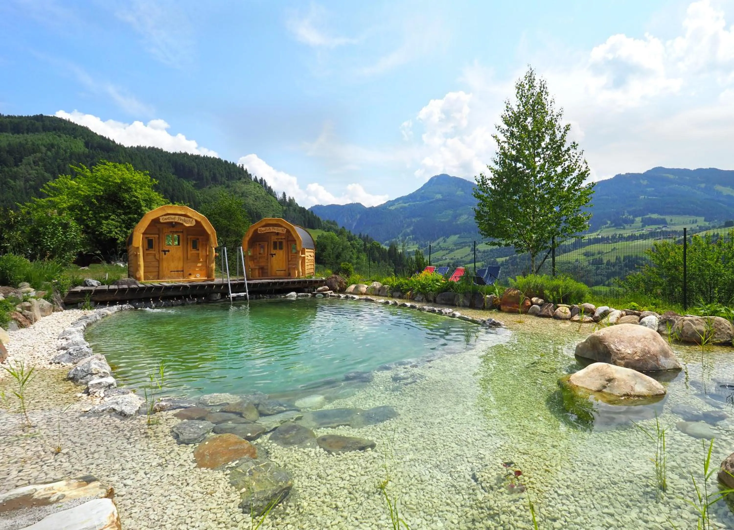 Garden in Gasthof Pesbichl