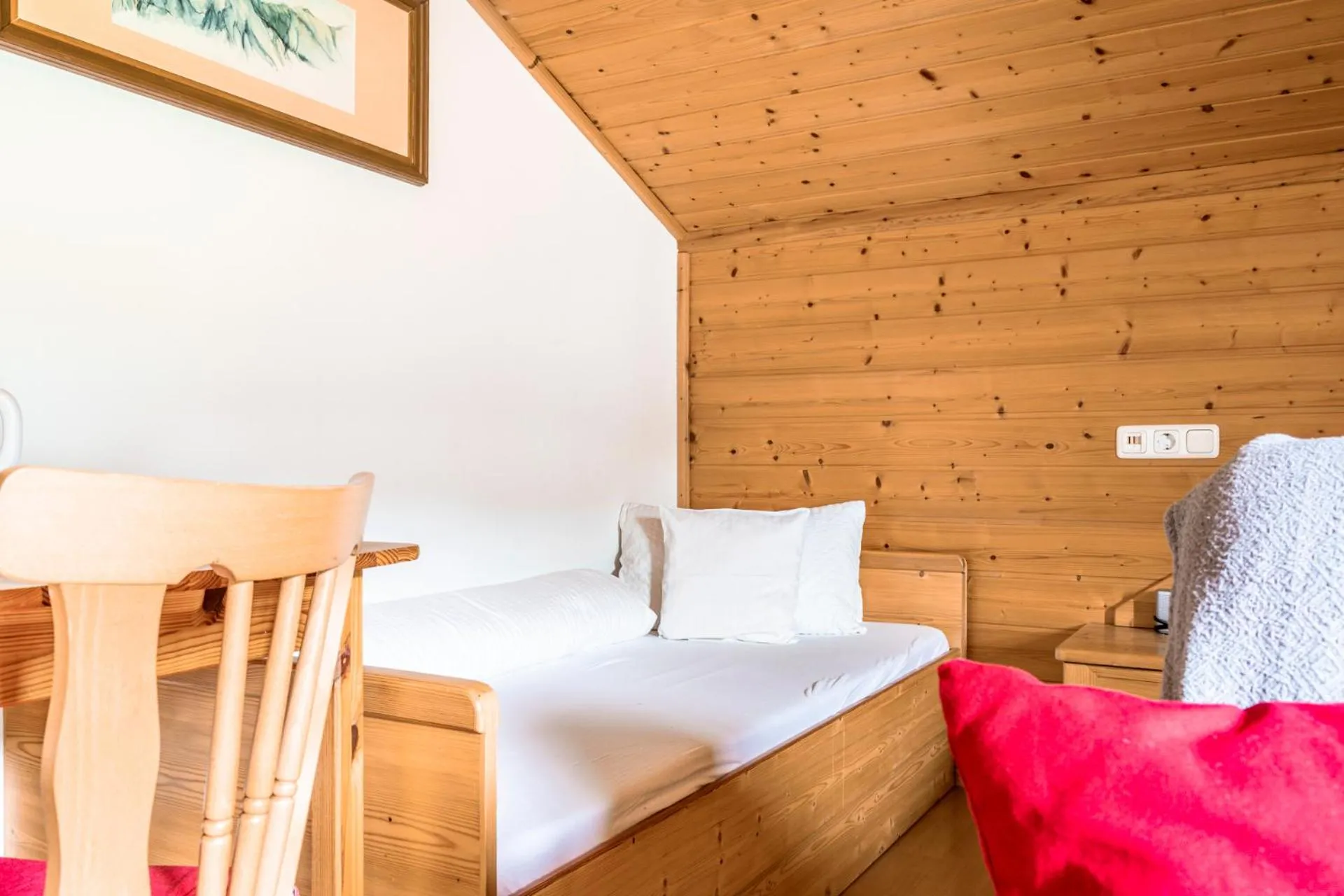 Bed in Gasthof Pesbichl